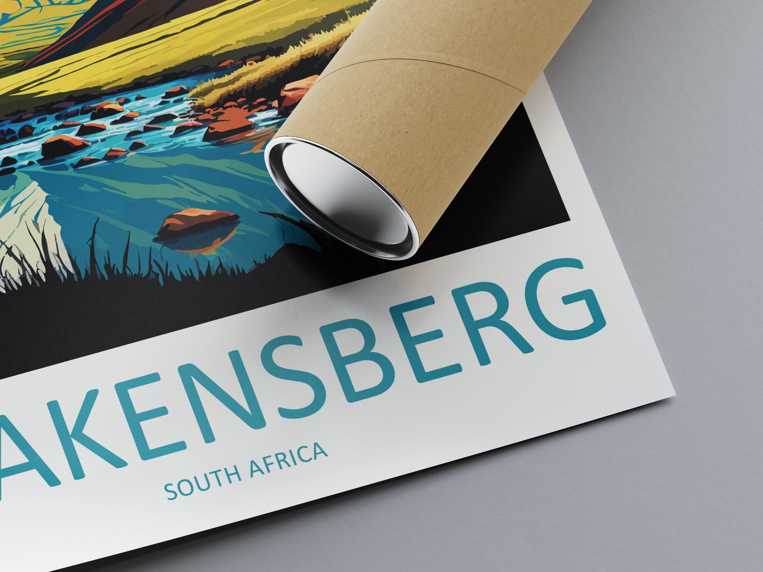 Drakensberg Travel Print