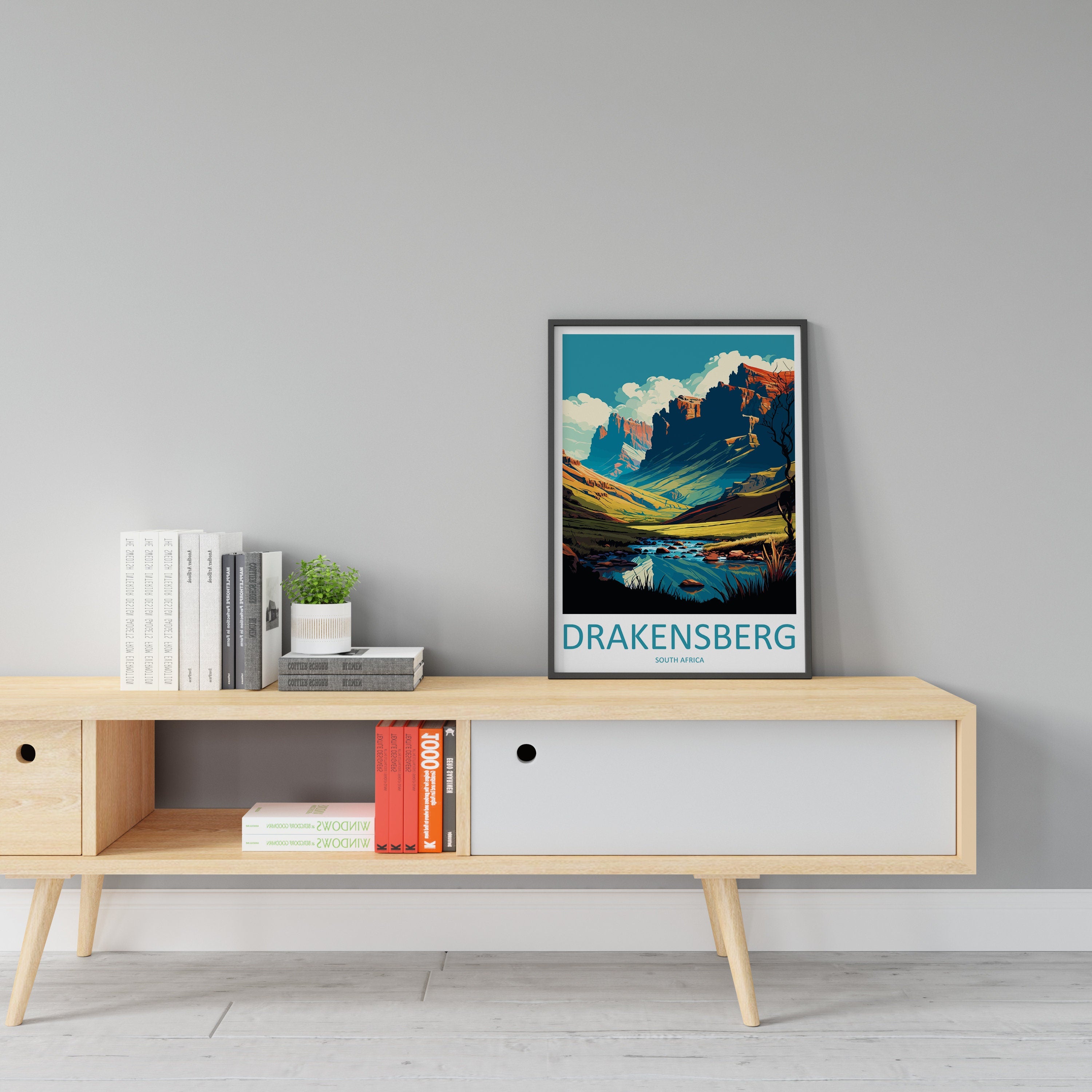 Drakensberg Travel Print