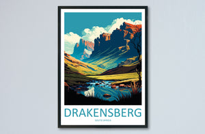 Drakensberg Travel Print