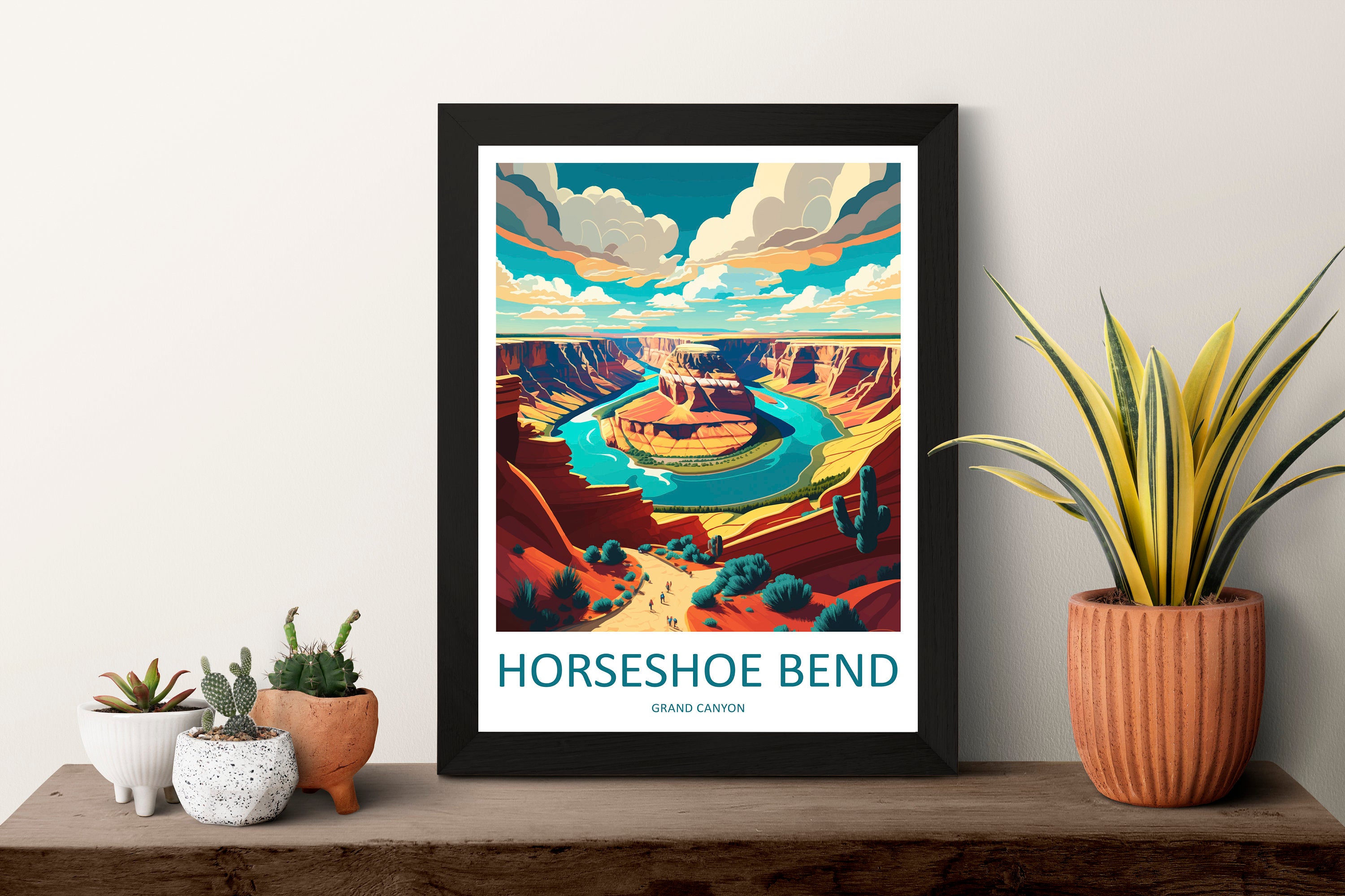 Horseshoe Bend Travel Print