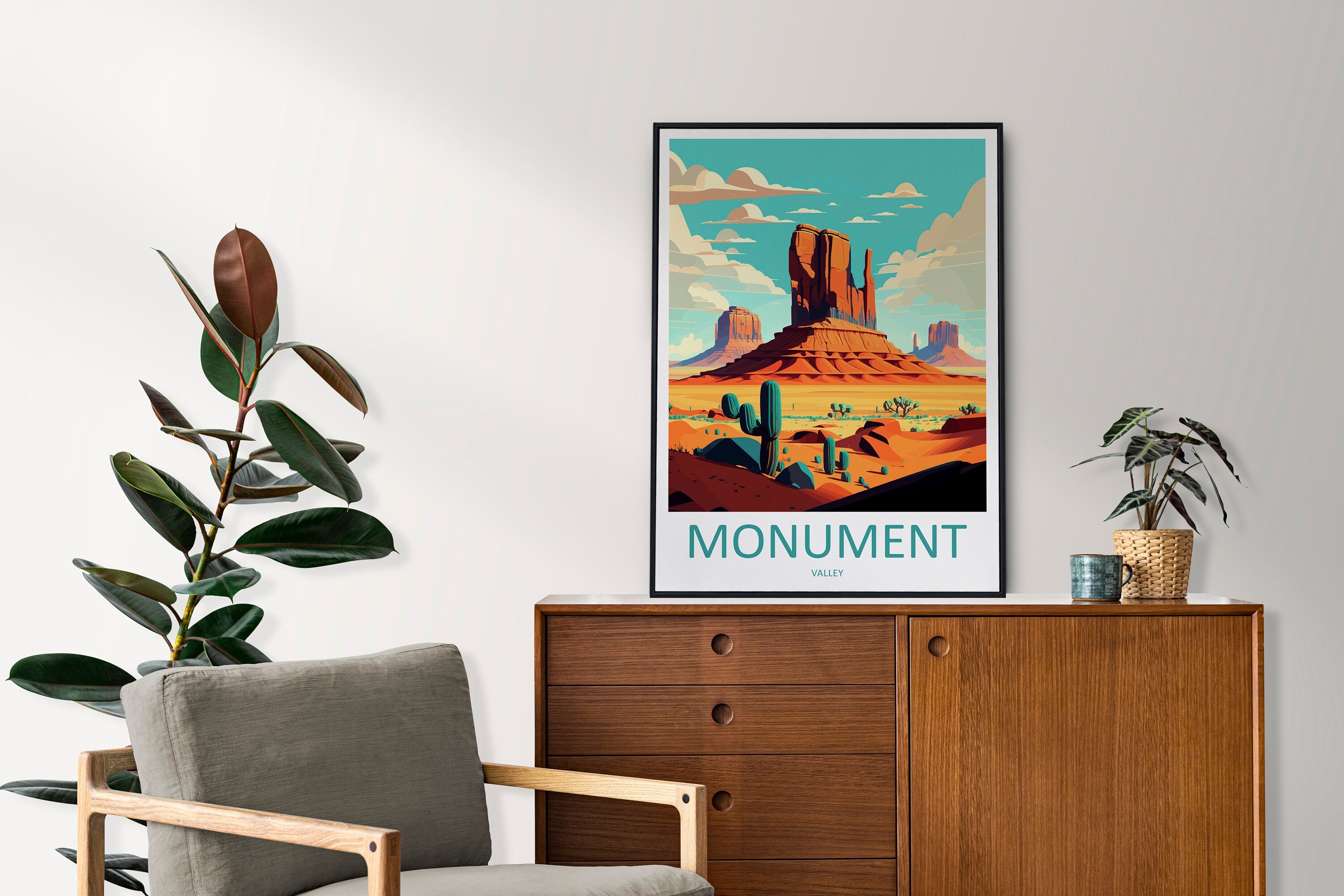 Monument Valley Travel Print