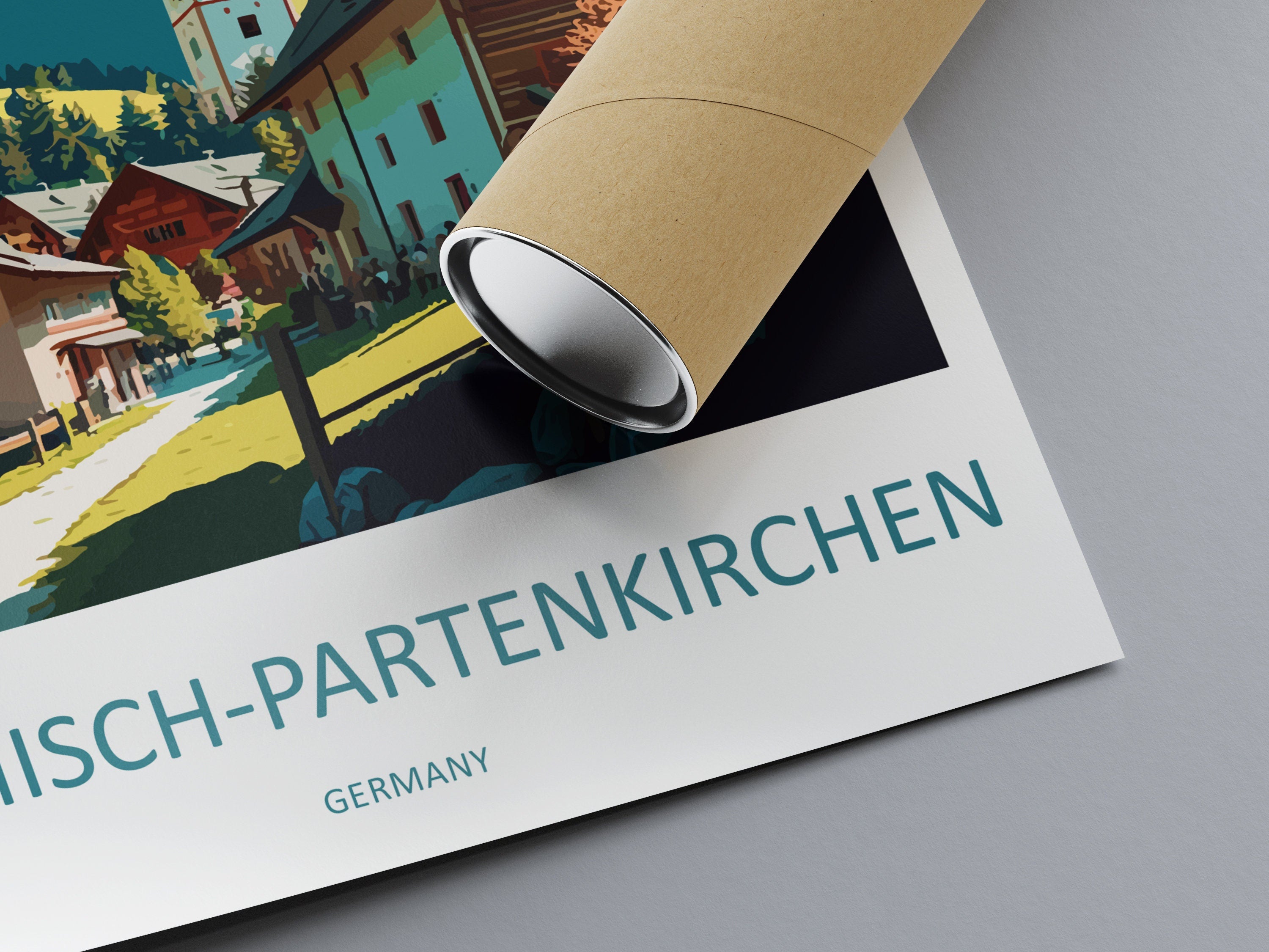 Garmisch-Partenkirchen Travel Print