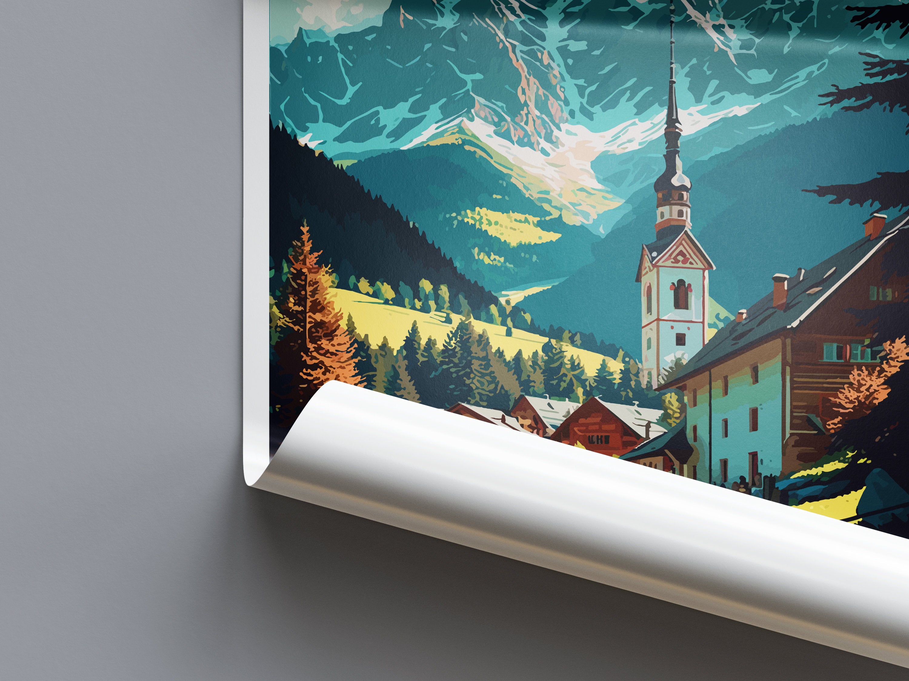 Garmisch-Partenkirchen Travel Print