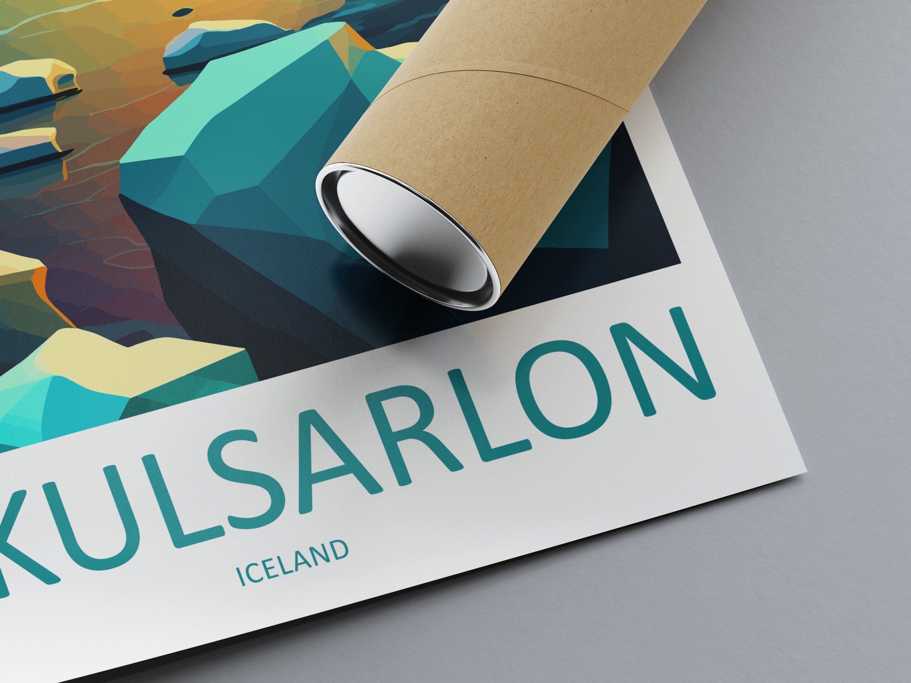 Jokulsarlon Travel Print