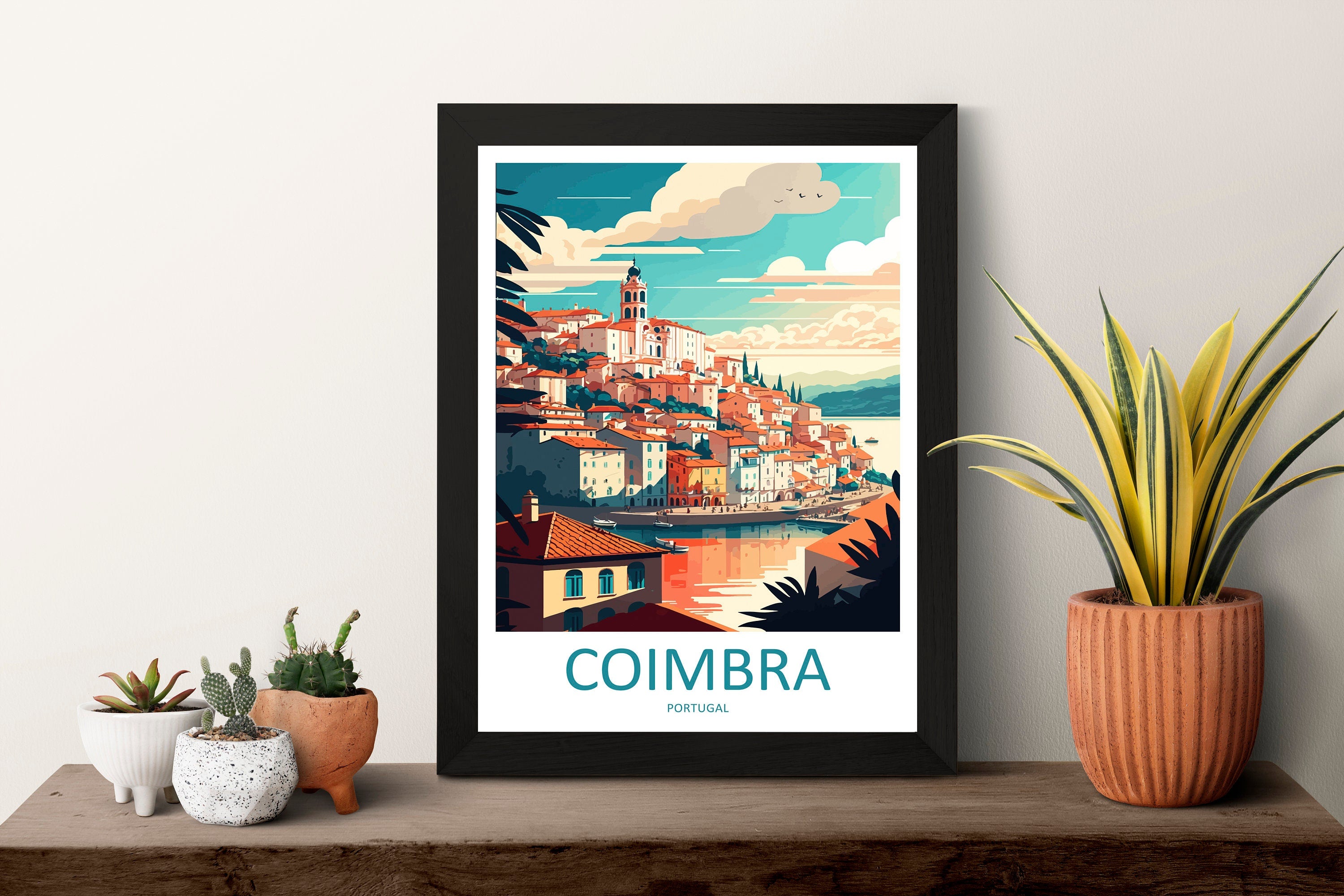 Coimbra Travel Print