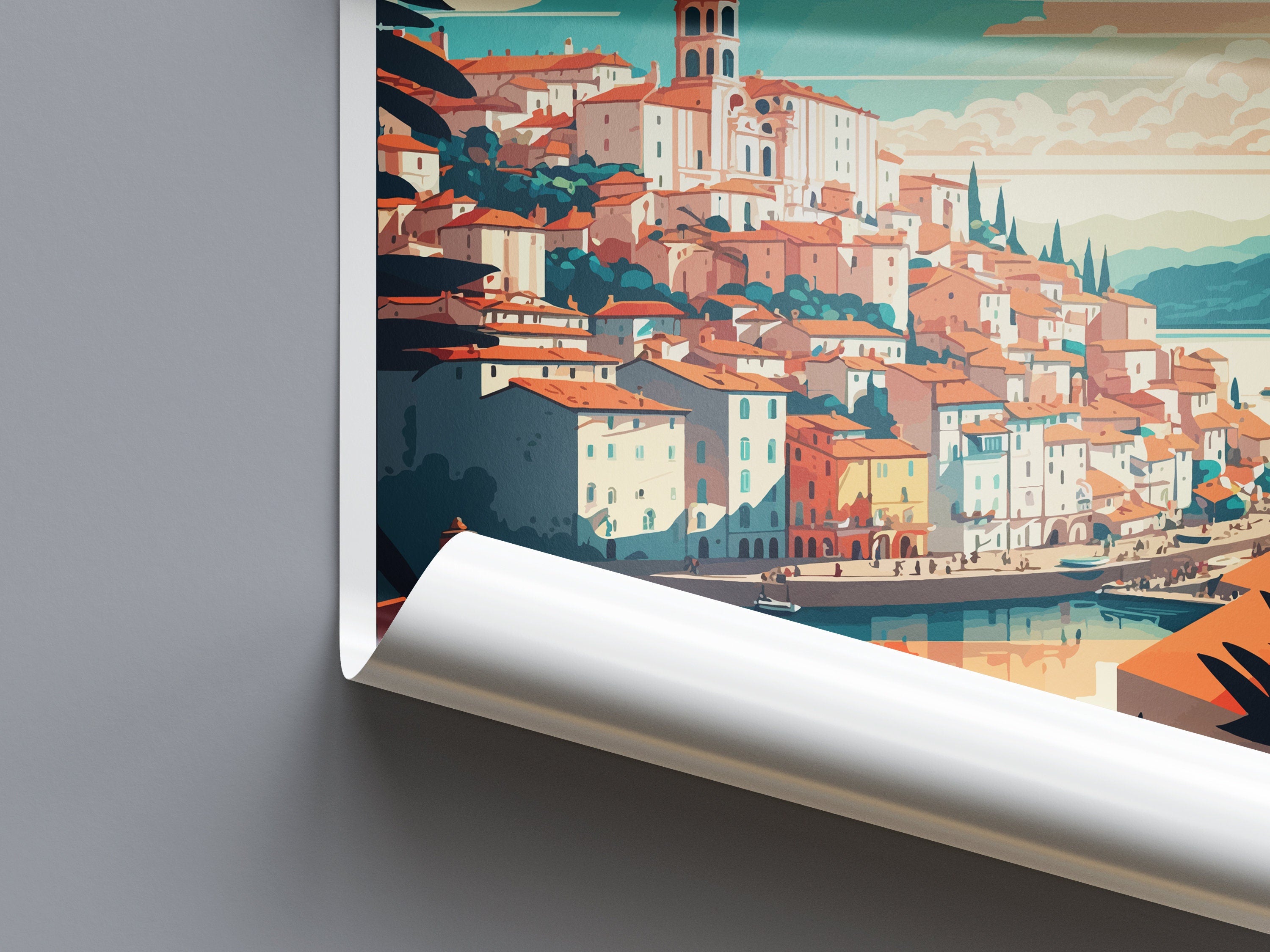 Coimbra Travel Print