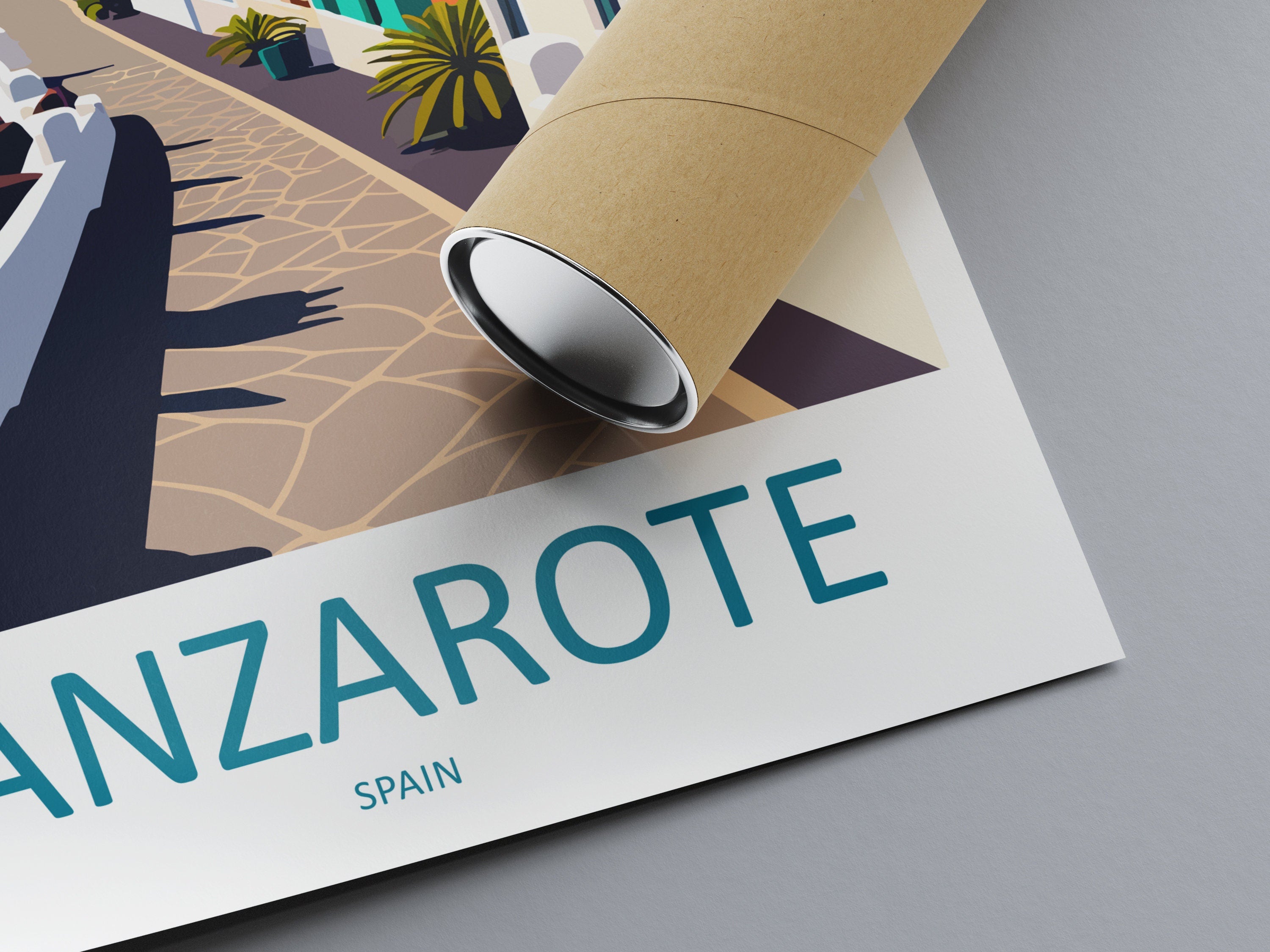 Lanzarote Travel Print