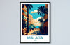 Malaga Travel Print