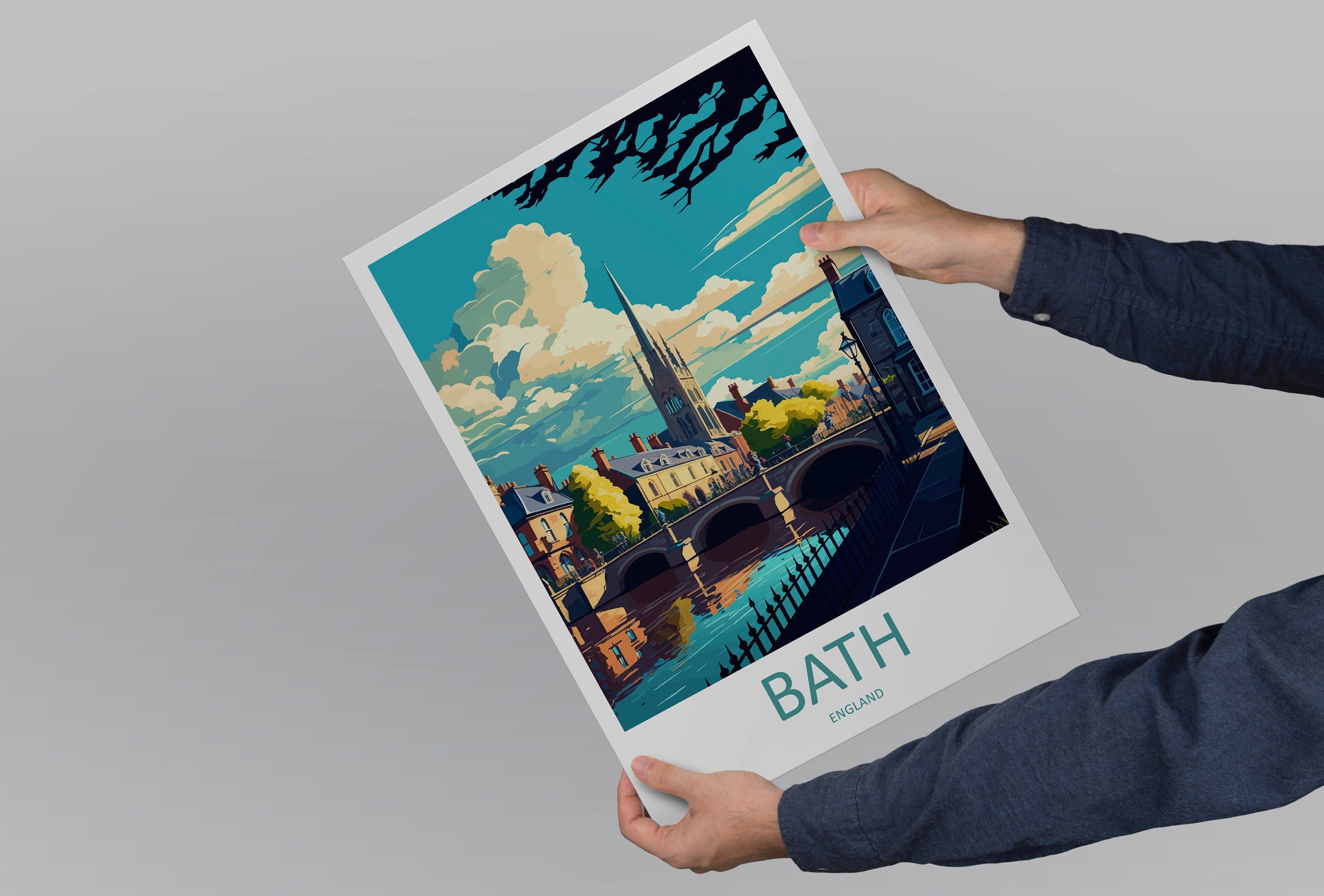 Bath Travel Print