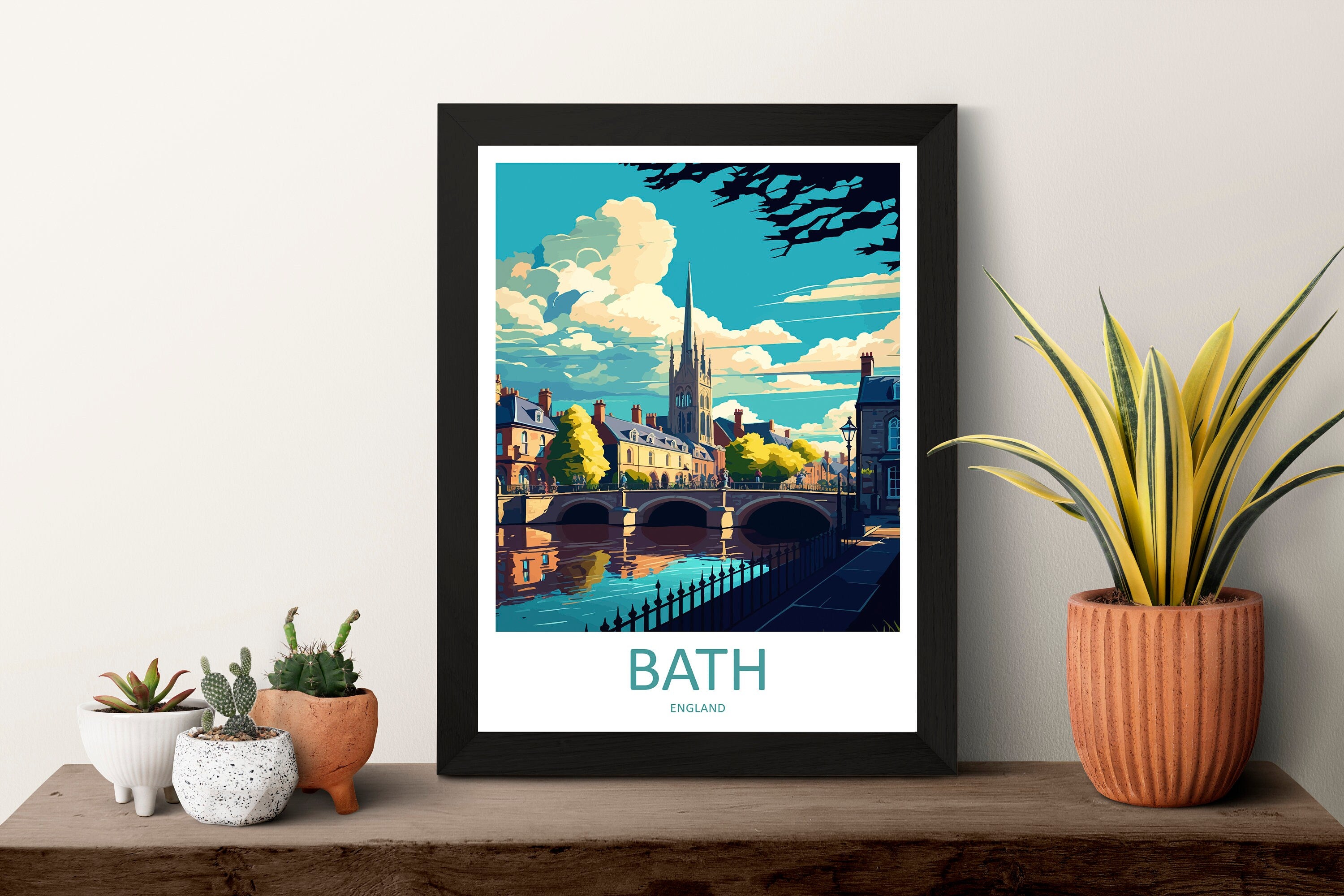 Bath Travel Print