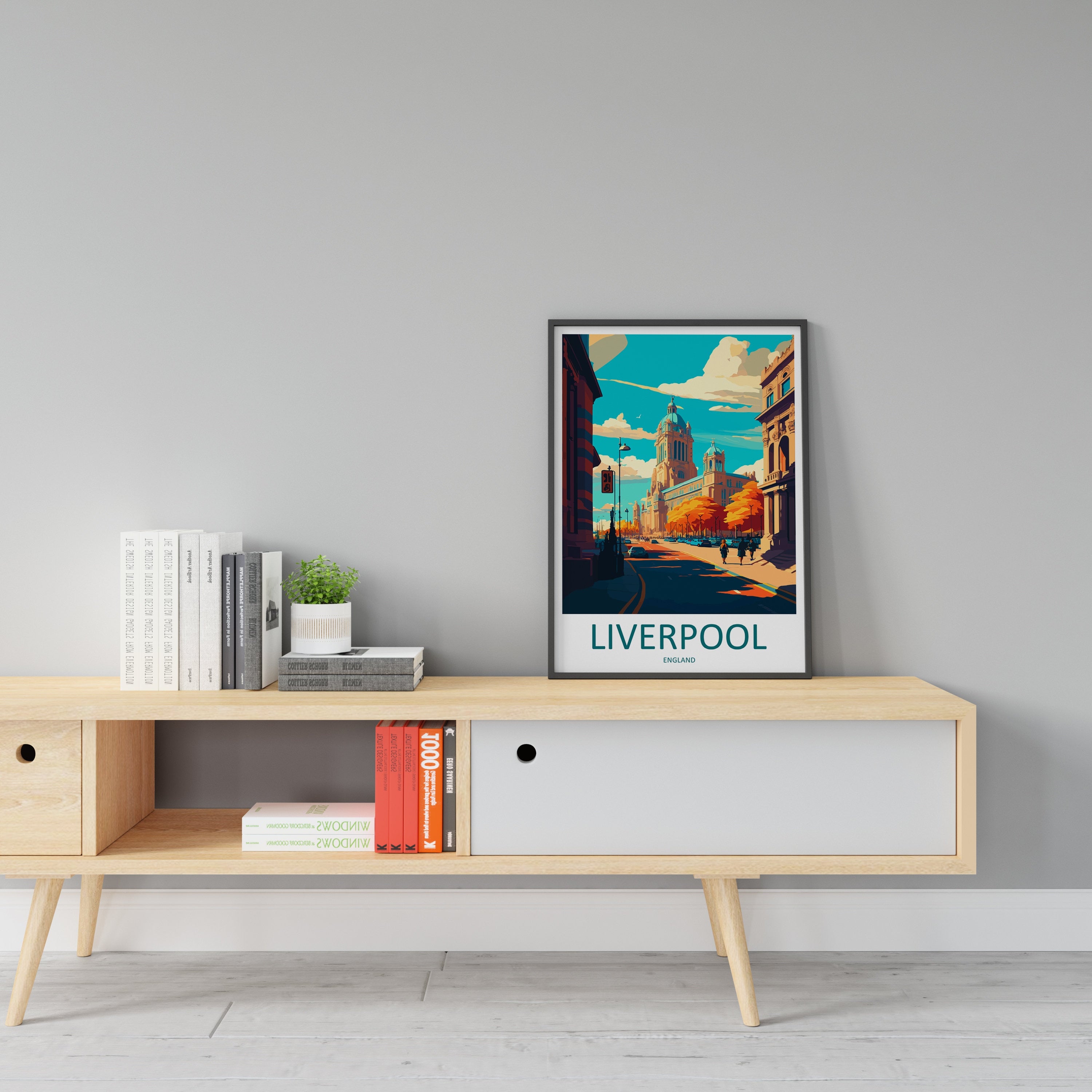 Liverpool Travel Print