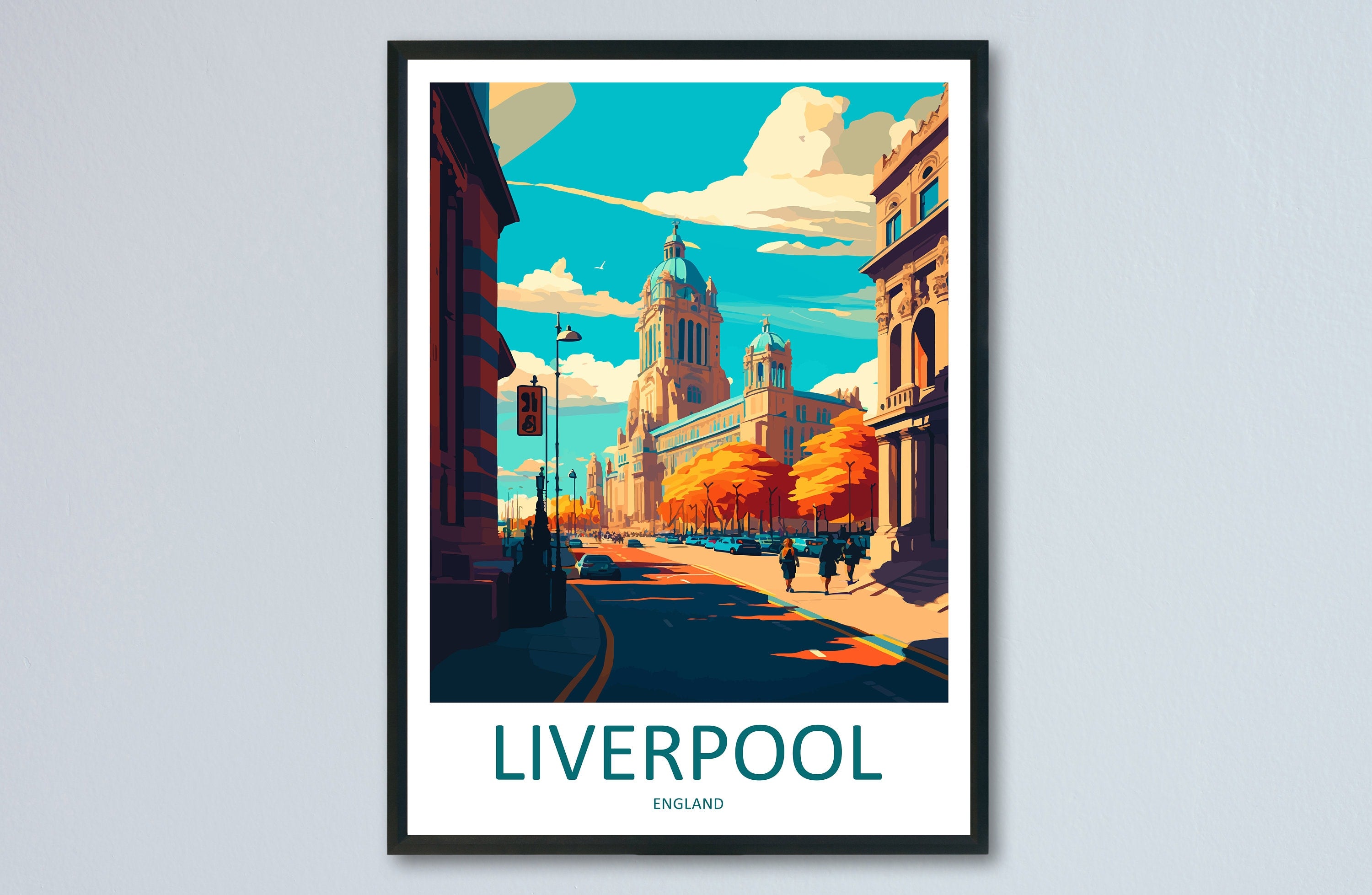 Liverpool Travel Print