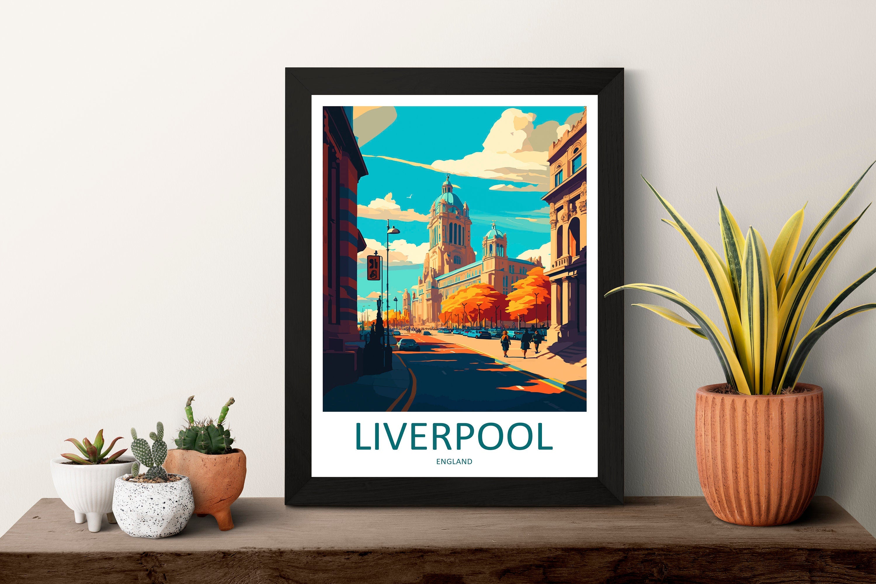 Liverpool Travel Print