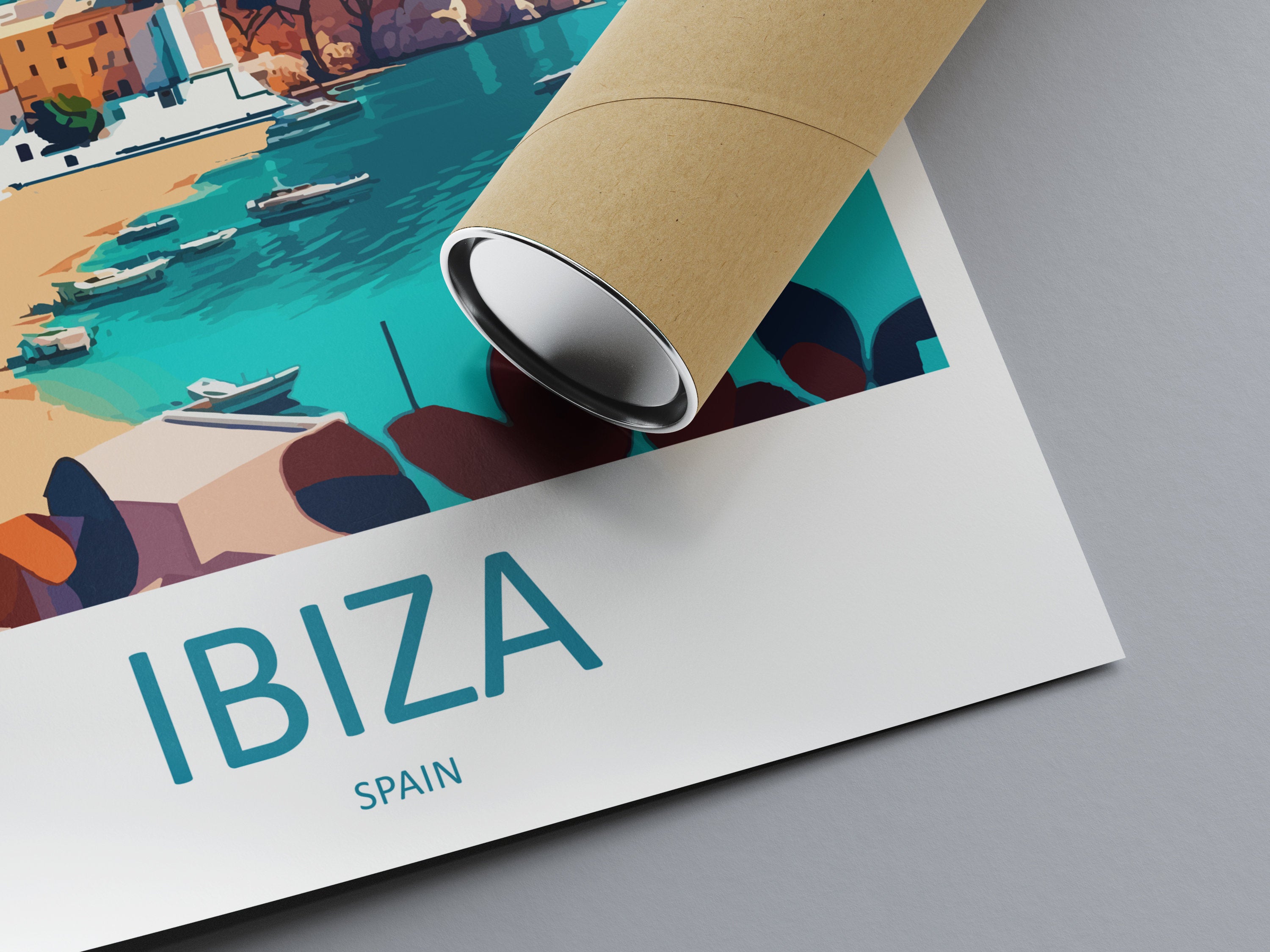 Ibiza Travel Print