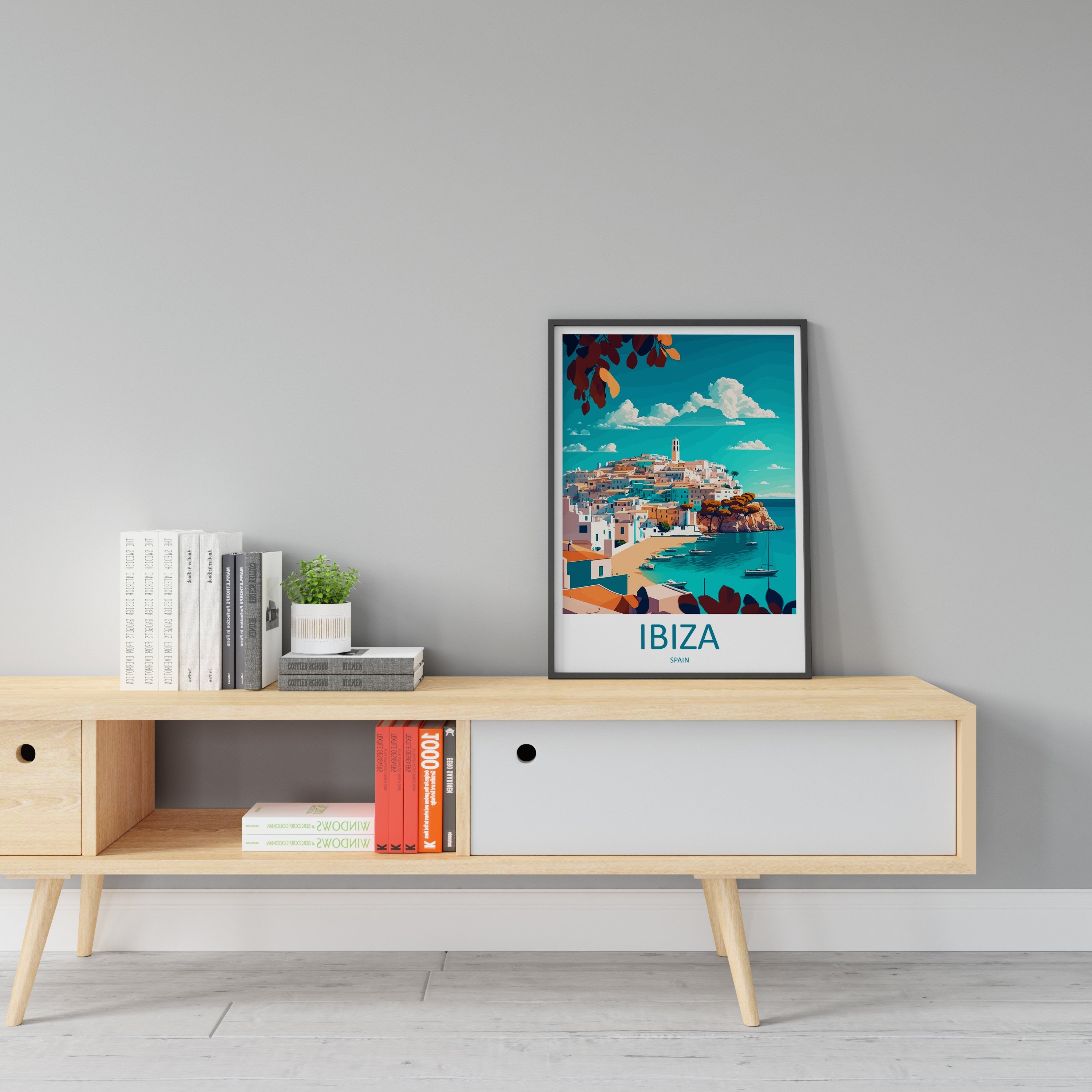 Ibiza Travel Print