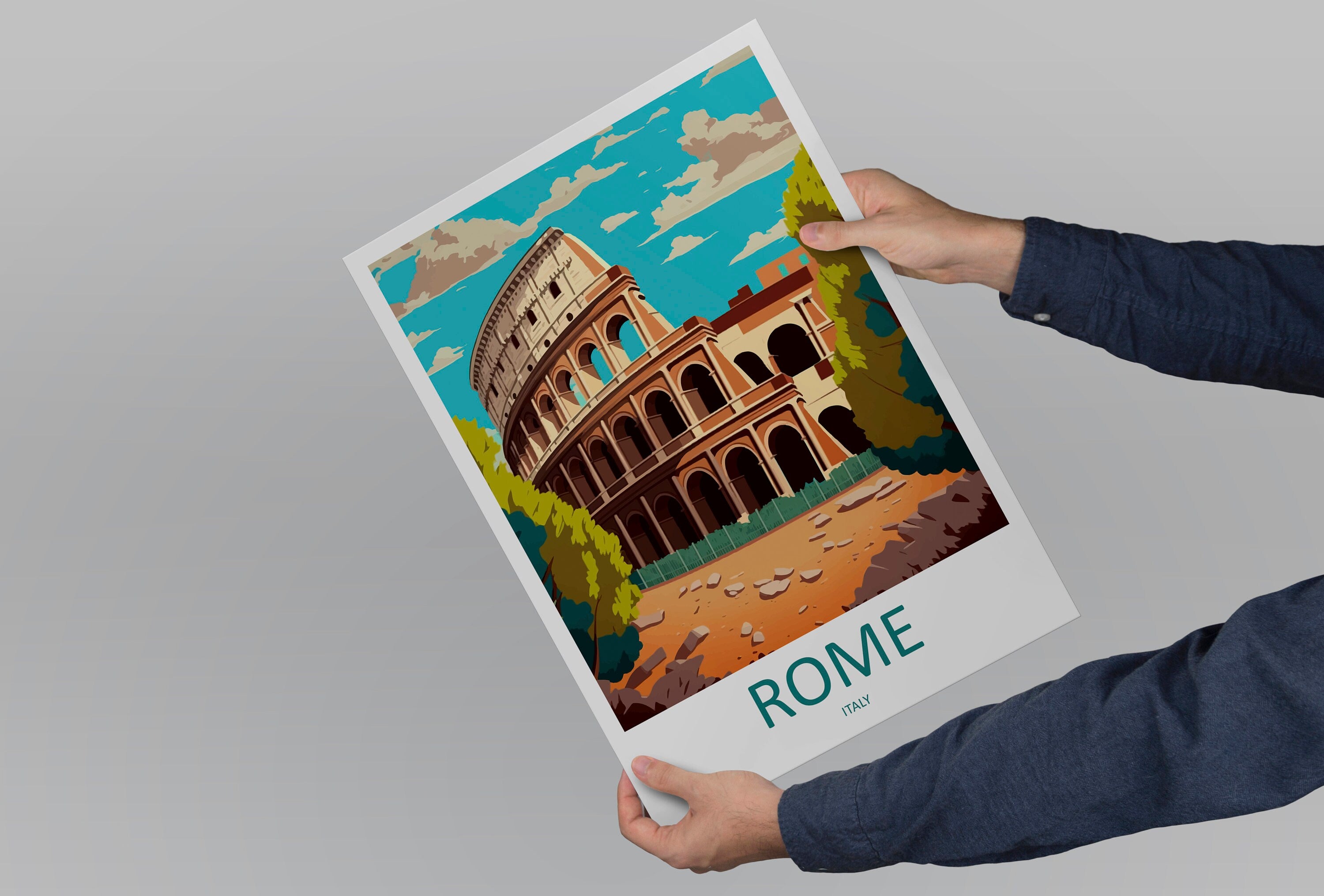 Rome Travel Print