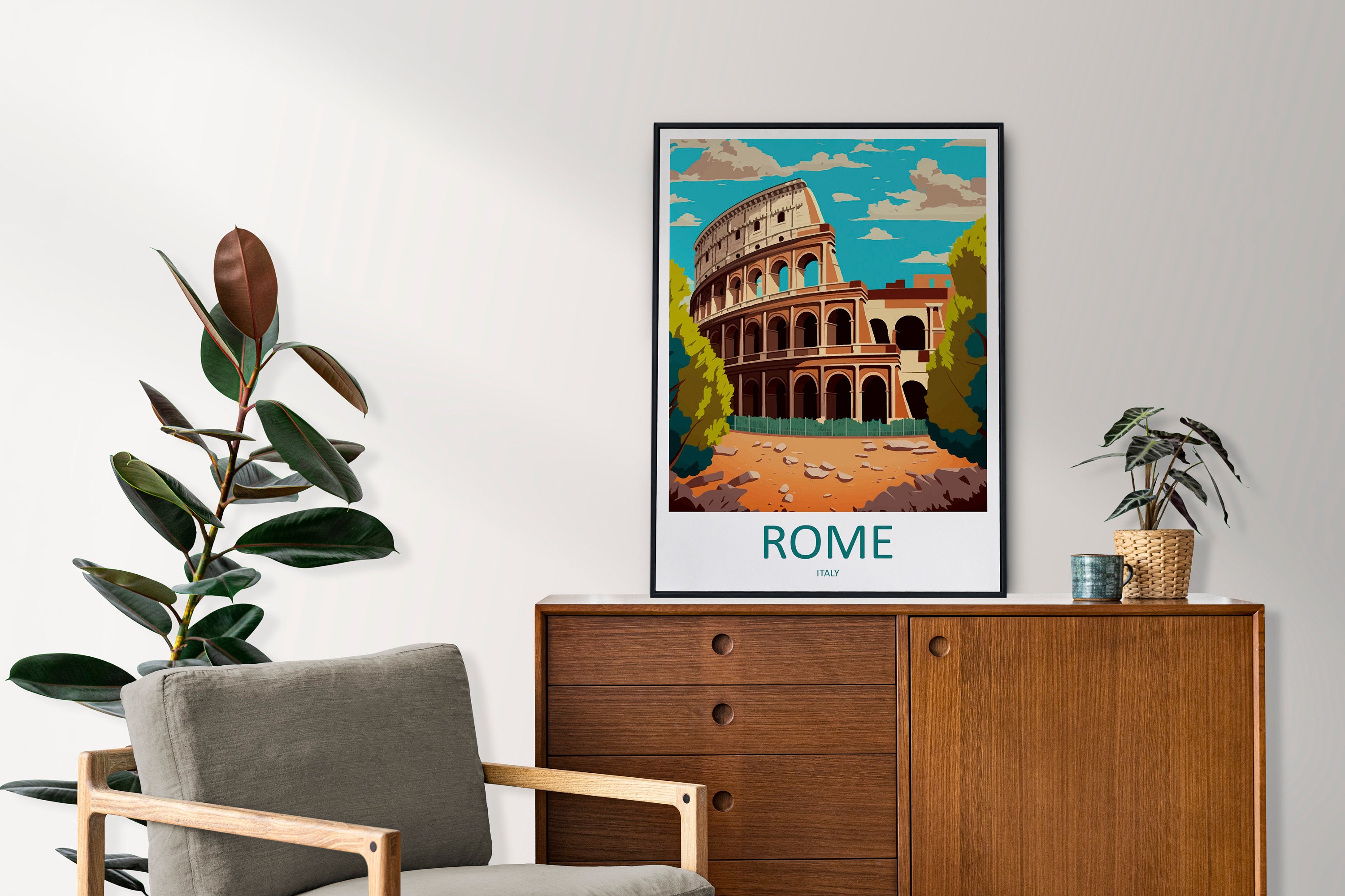 Rome Travel Print