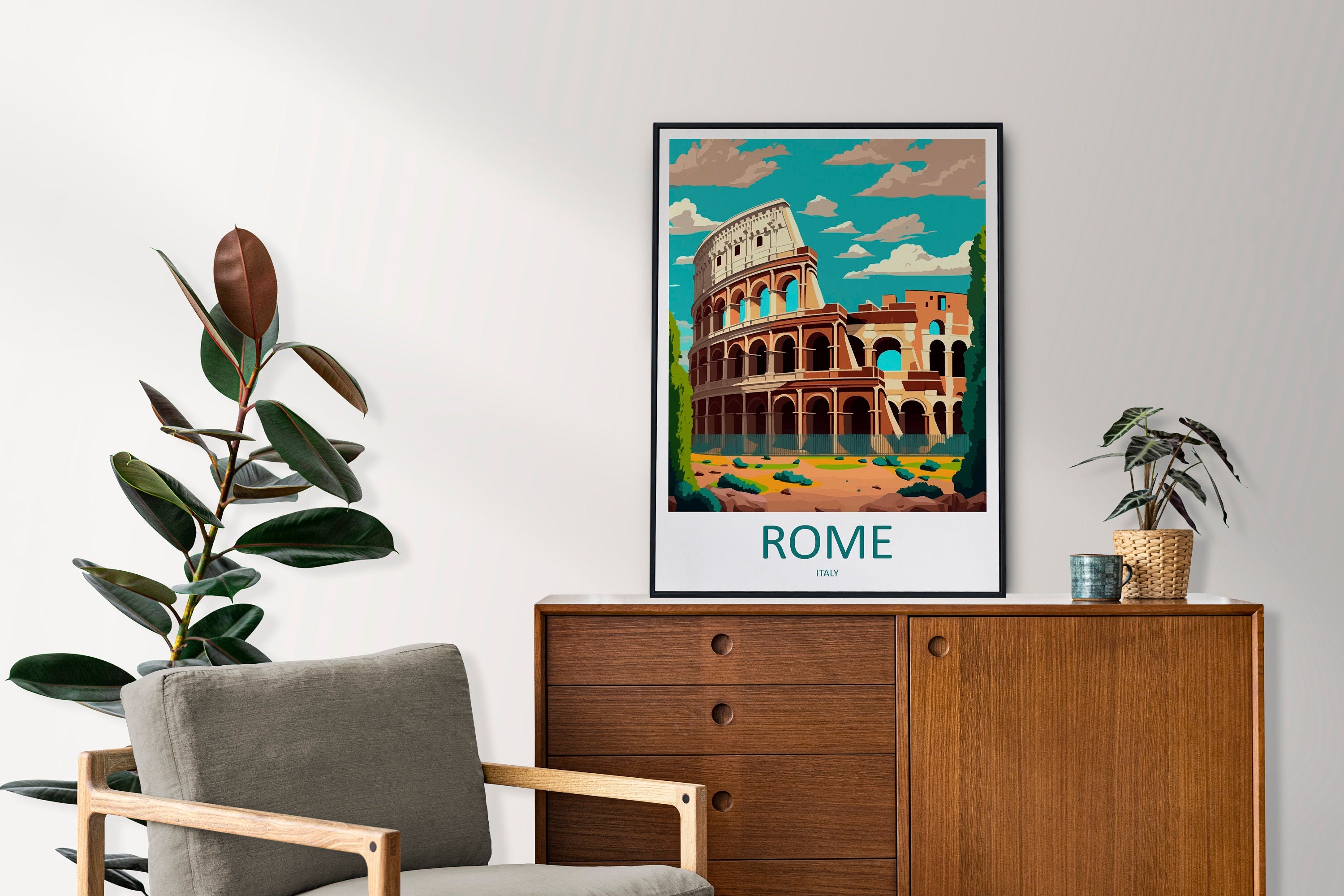 Rome Travel Print