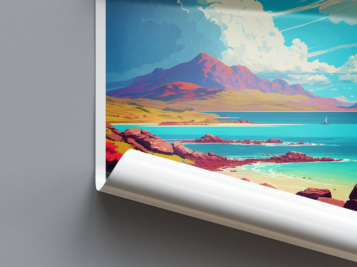 Isle Of Arran Travel Print Wall Art Isle Of Arran Wall Hanging Home Décor Isle Of Arran Gift Art Lovers Scotland Art Lover Gift Isle Poster