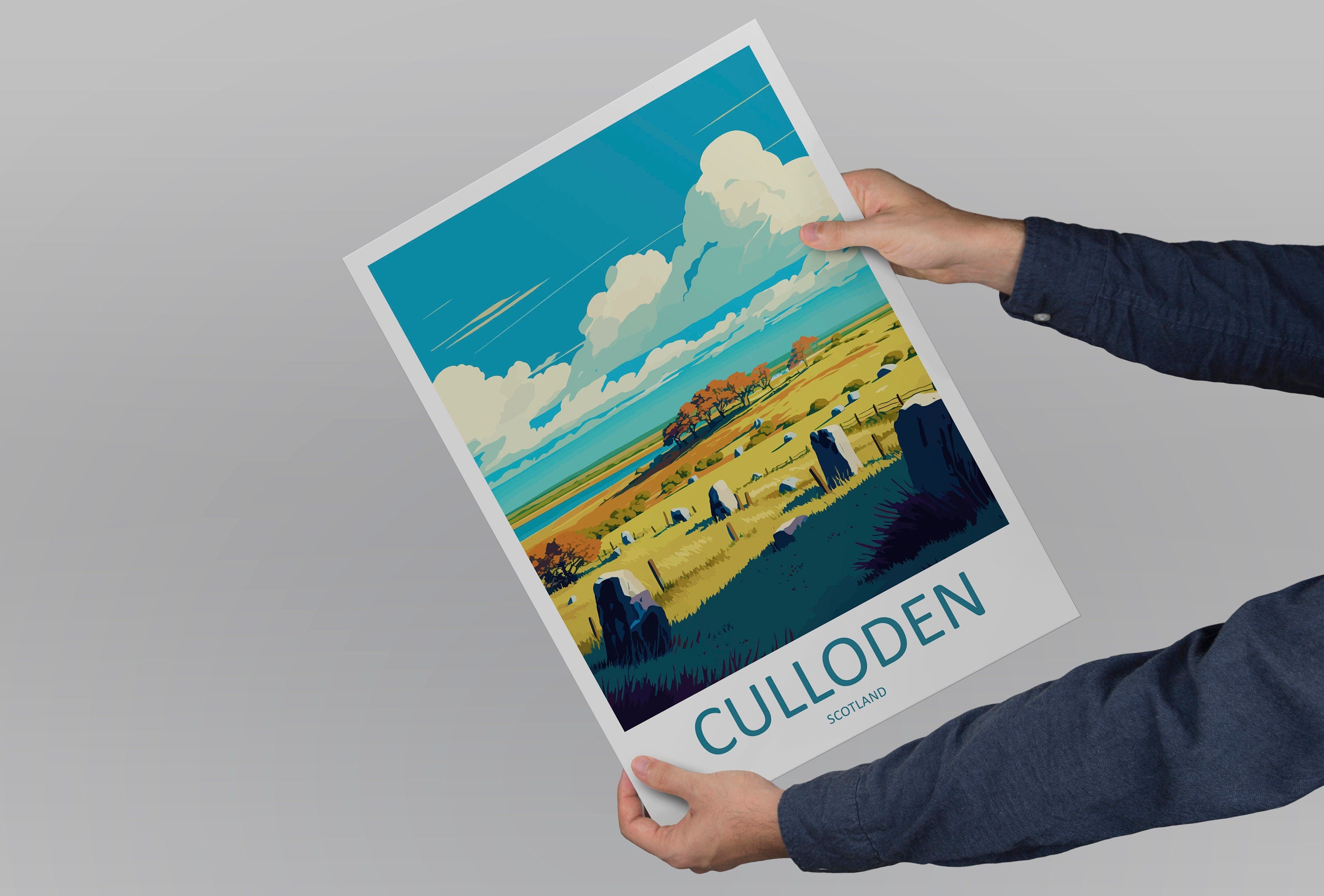 Culloden Travel Print