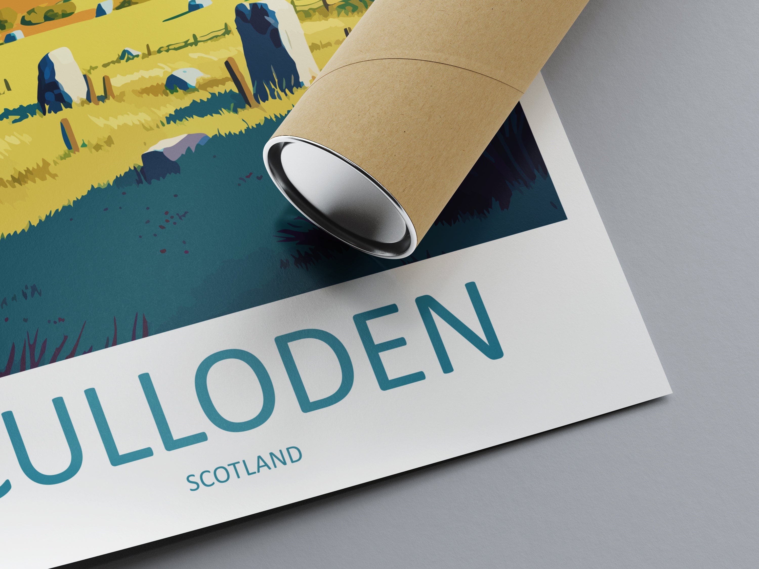 Culloden Travel Print