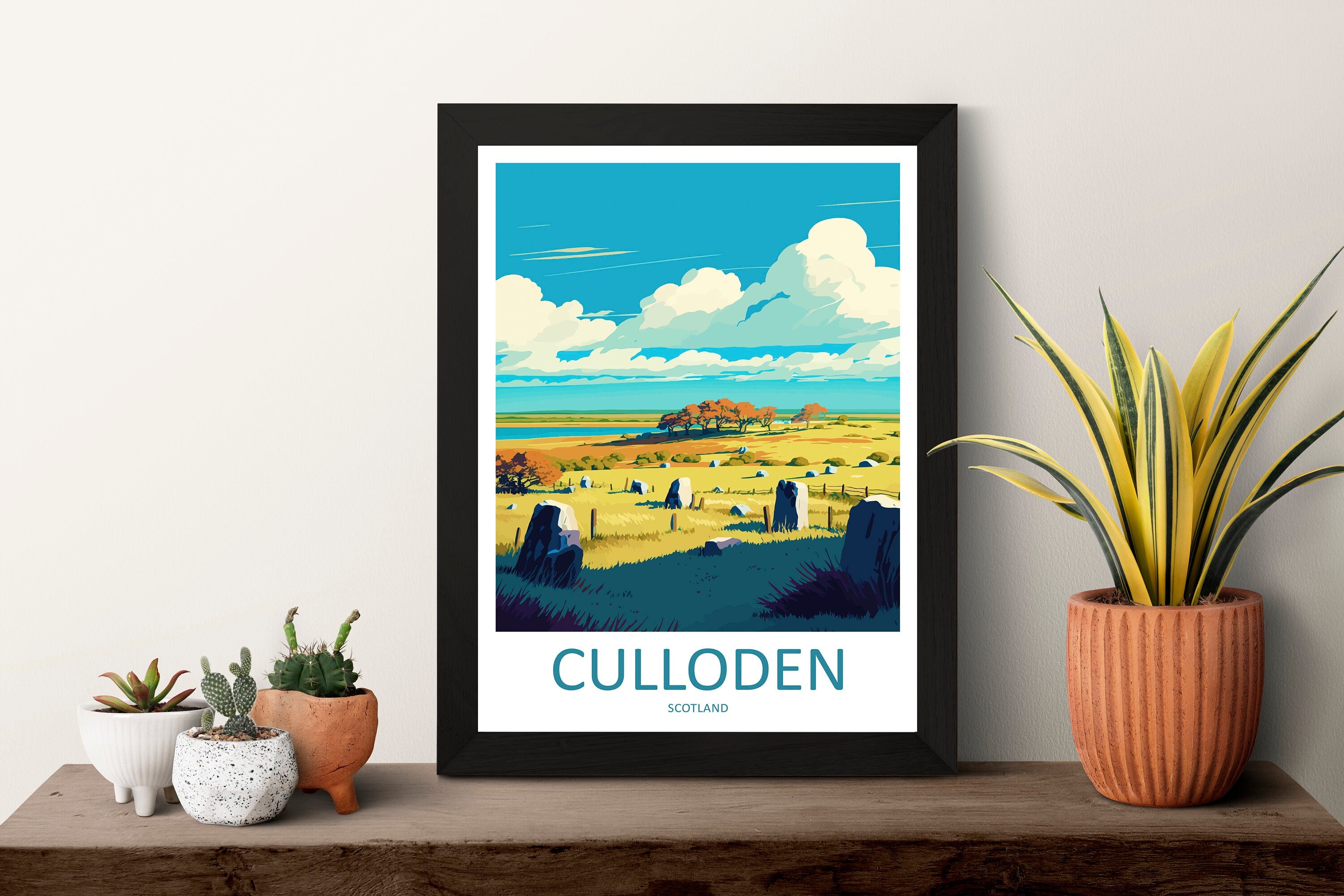 Culloden Travel Print