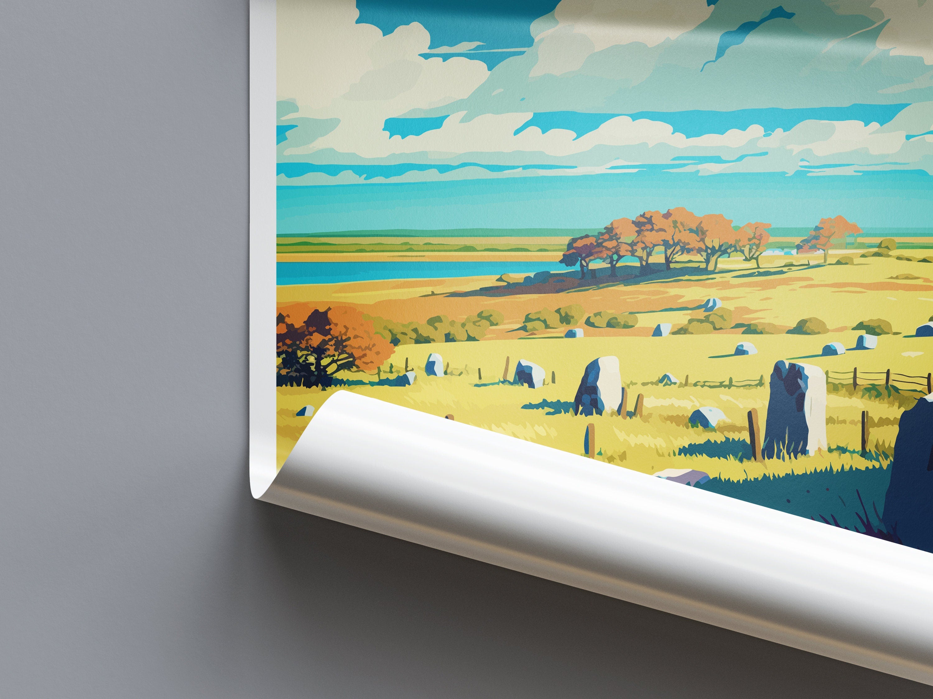 Culloden Travel Print