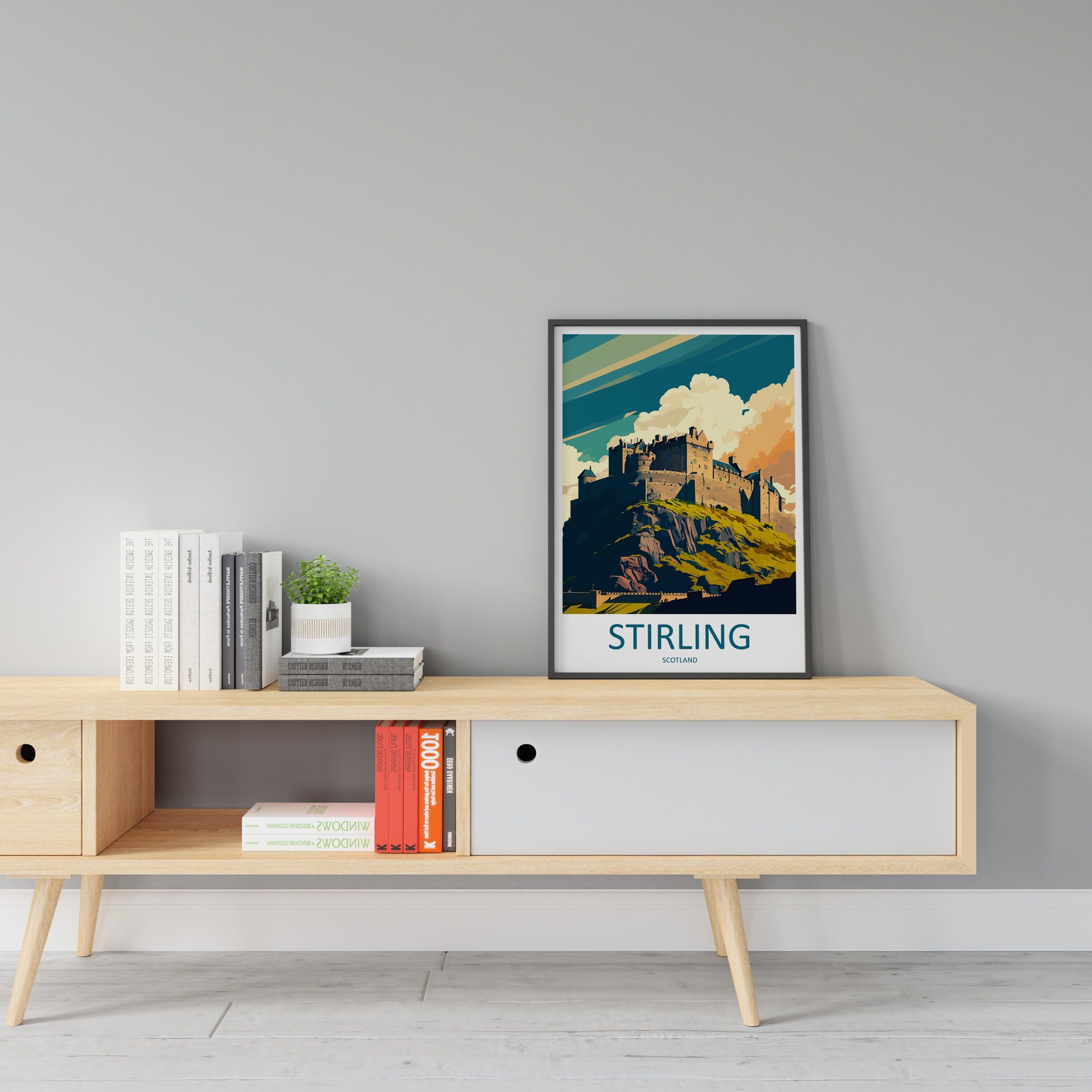 Stirling Travel Print