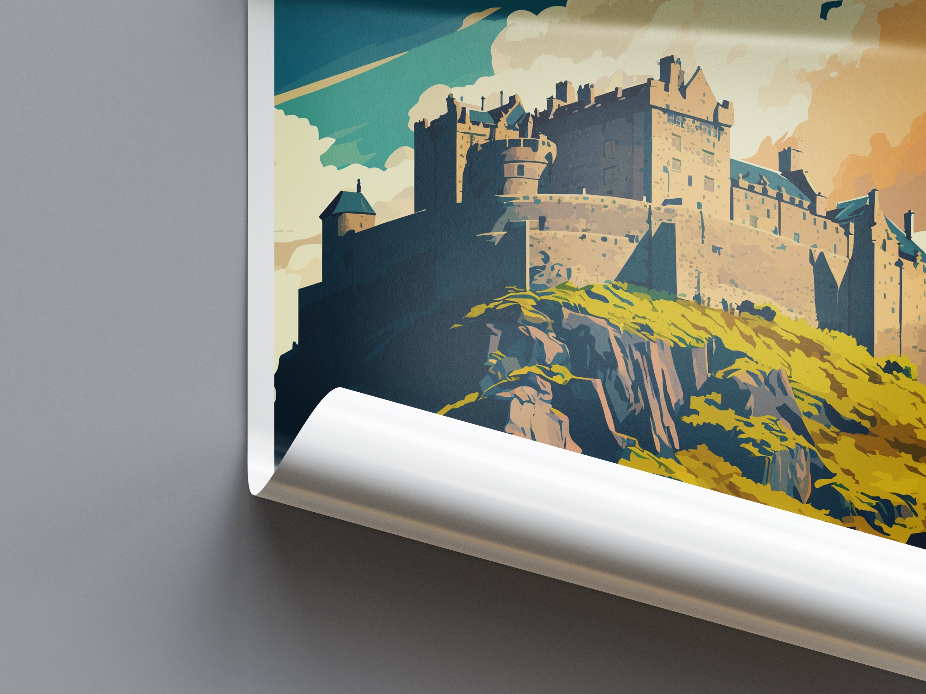 Stirling Travel Print