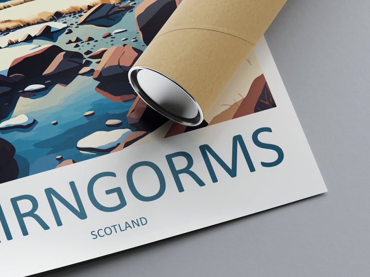 Cairngorms Travel Print Wall Art Cairngorms Wall Hanging Home Décor Cairngorms Gift Art Lovers Scotland Art Lover Gift Cairngorms Poster