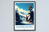 Courchevel Travel Print