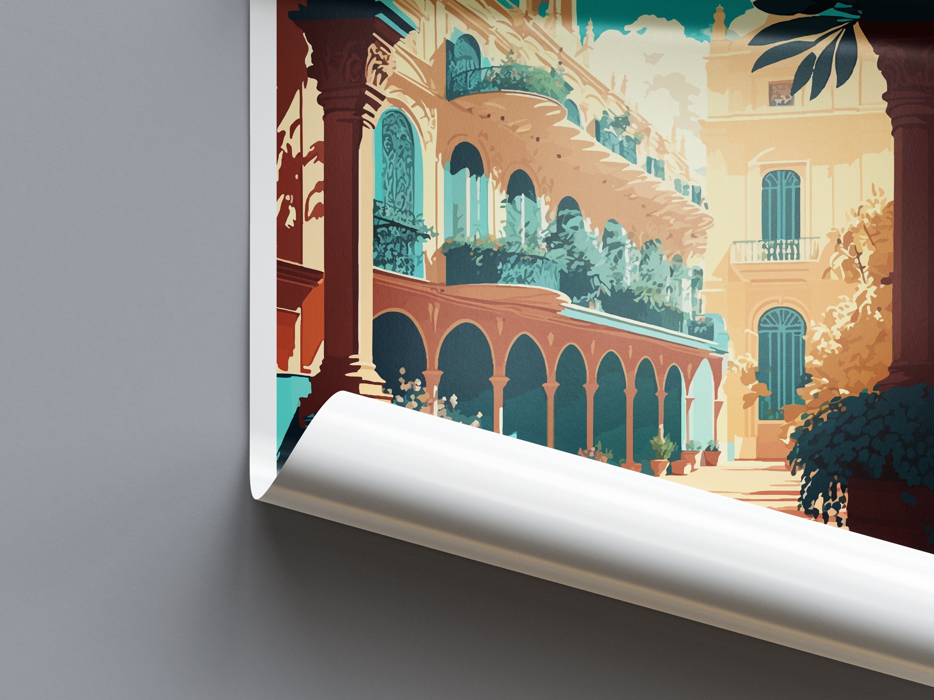 Seville Travel Print