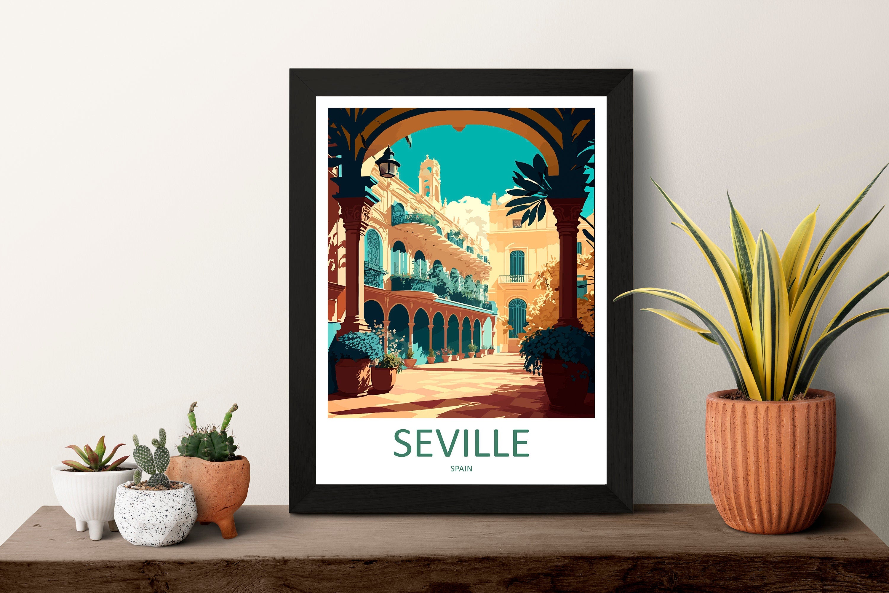 Seville Travel Print