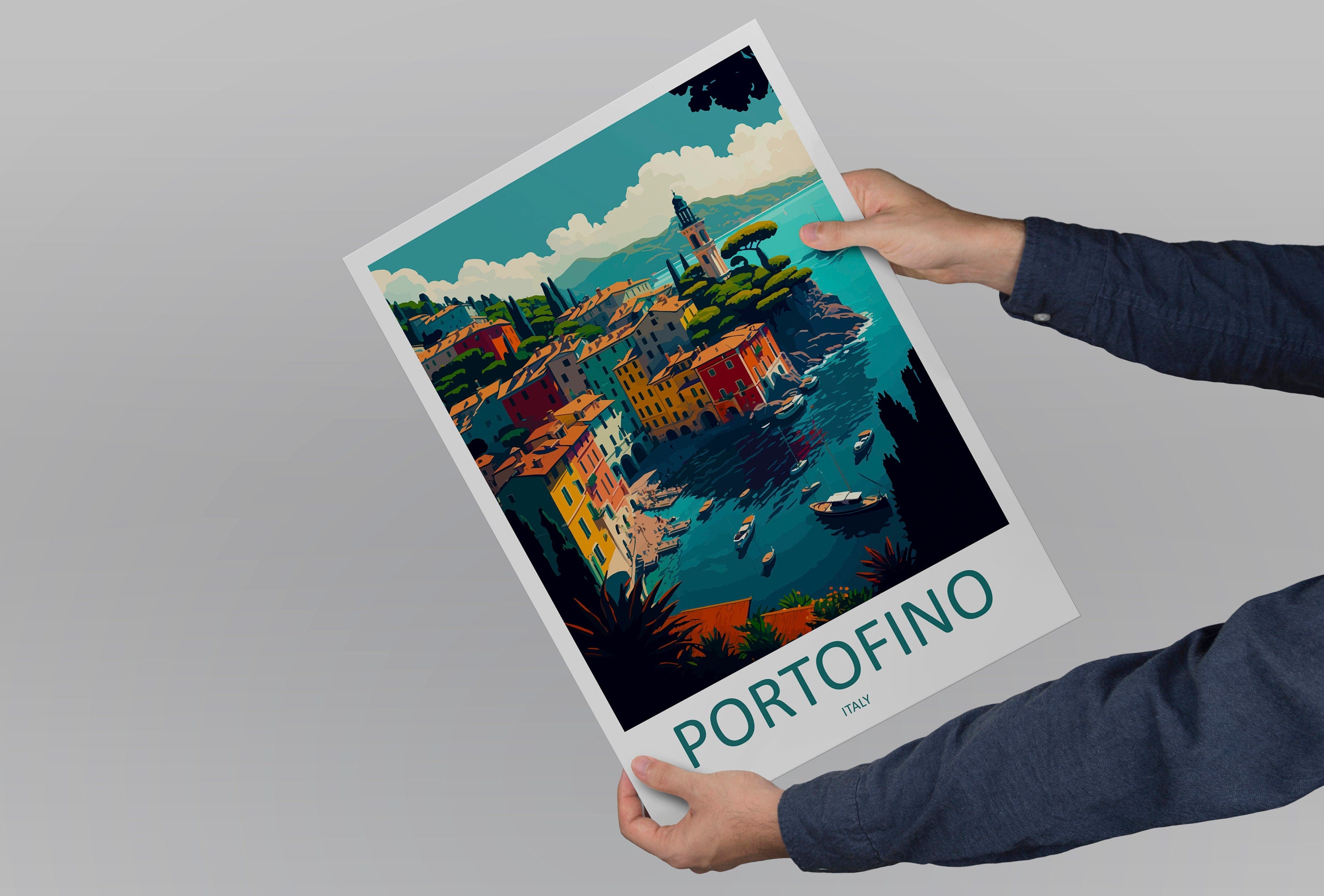 Portofino Travel Print