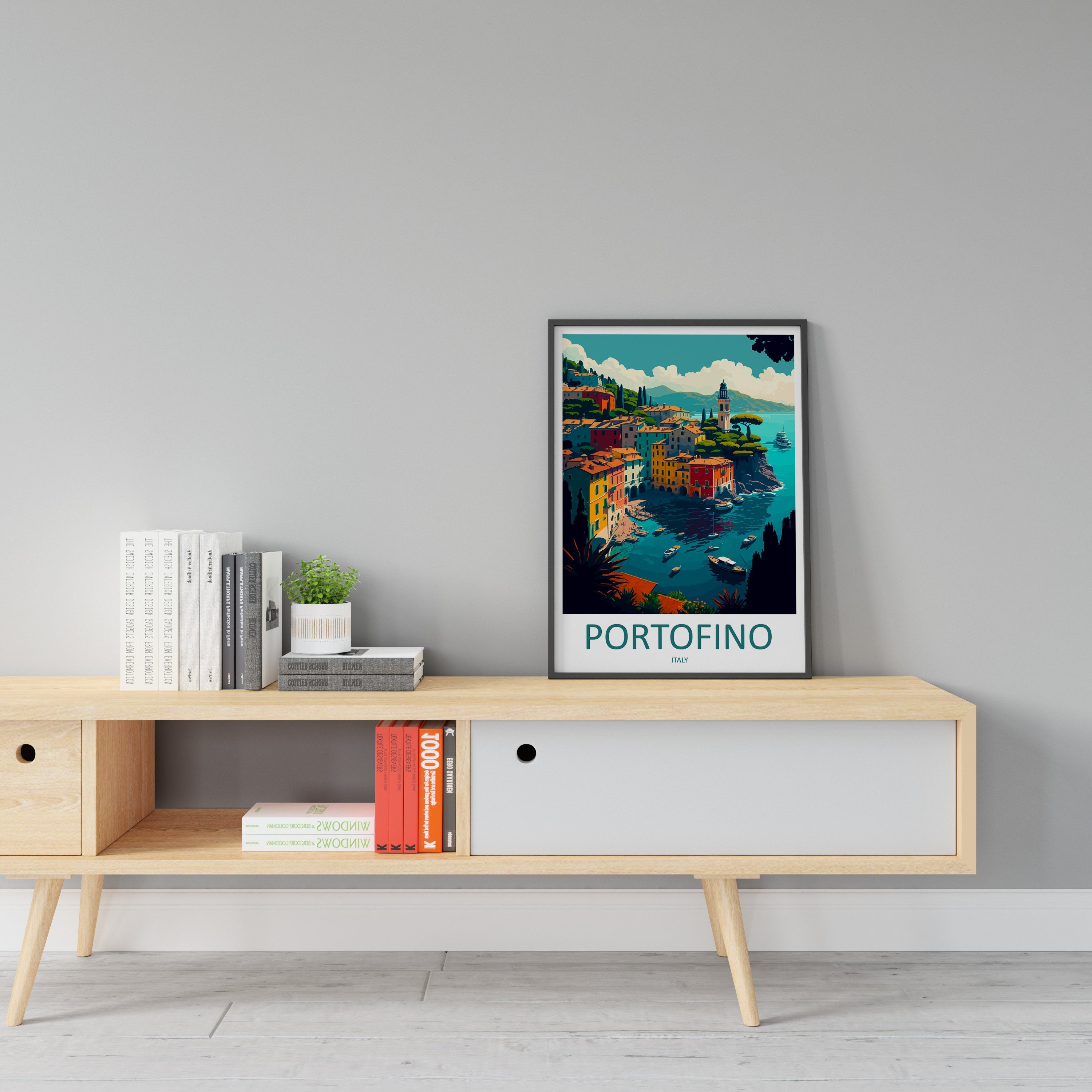 Portofino Travel Print