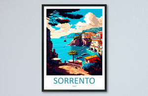 Sorrento Travel Print