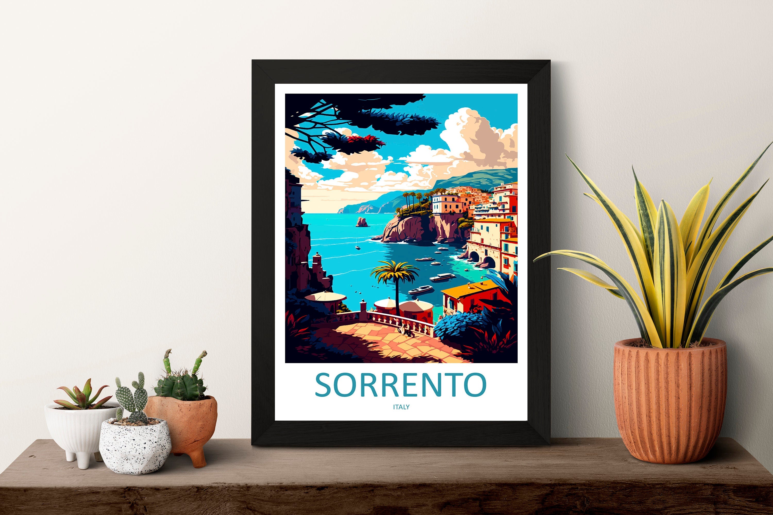 Sorrento Travel Print