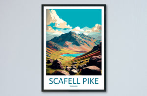 Scafell Pike Travel Print