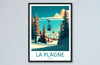 La Plagne Travel Print