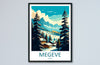 Megeve Travel Print