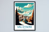 Val d'isere Travel Print