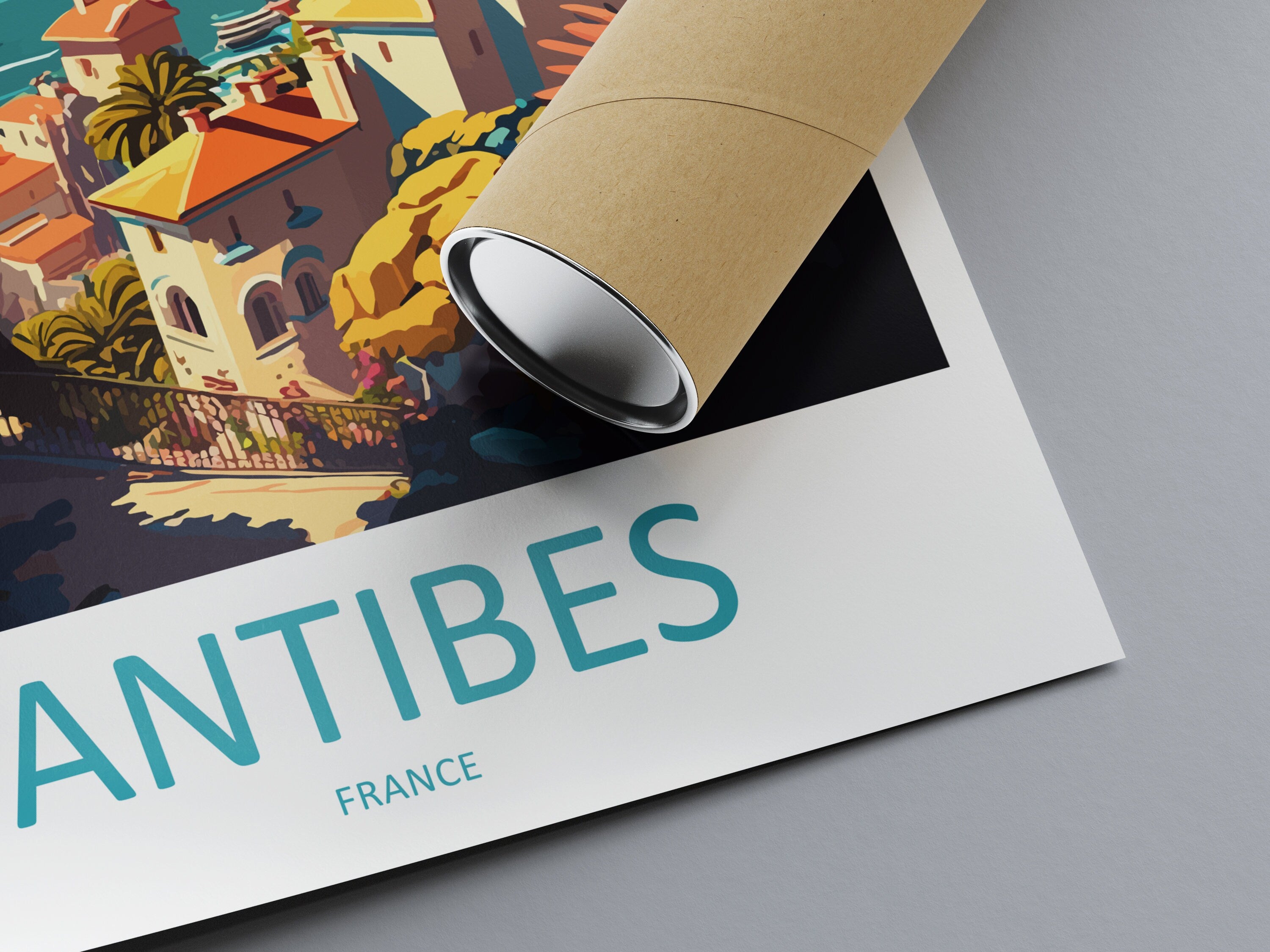 Antibes Travel Print