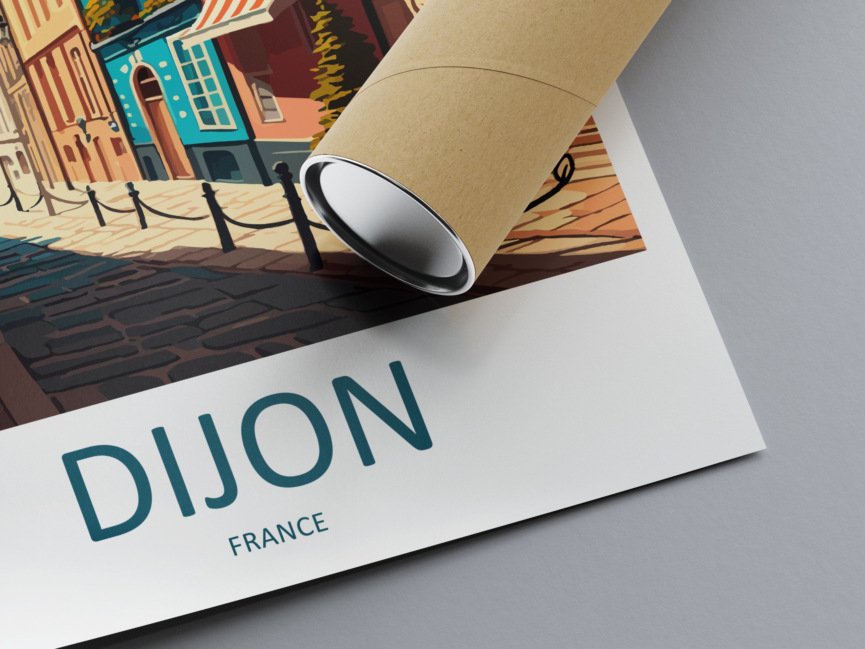 Dijon Travel Print