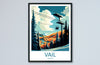 Vail Ski Resort Travel Print