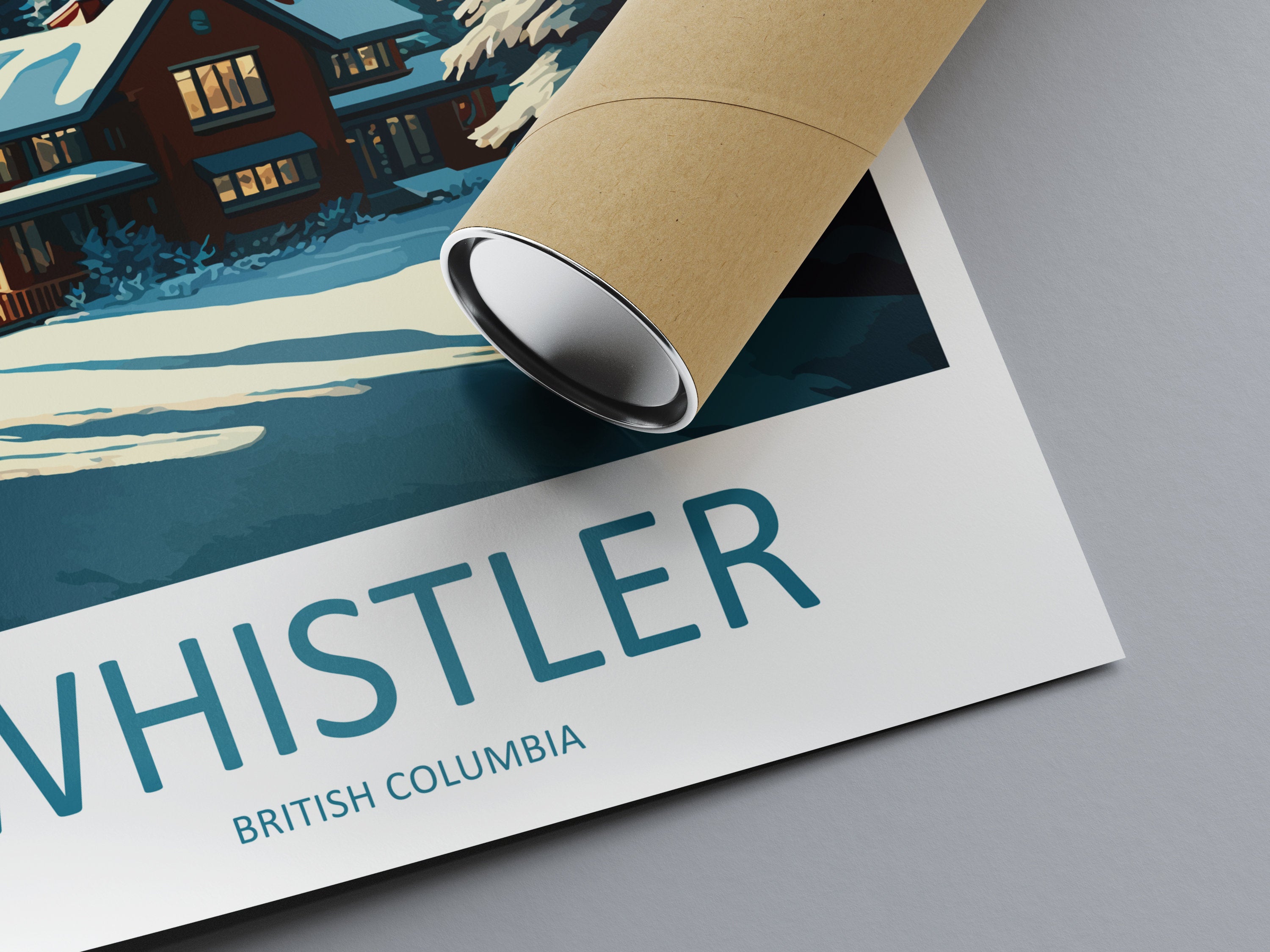 Whistler Travel Print