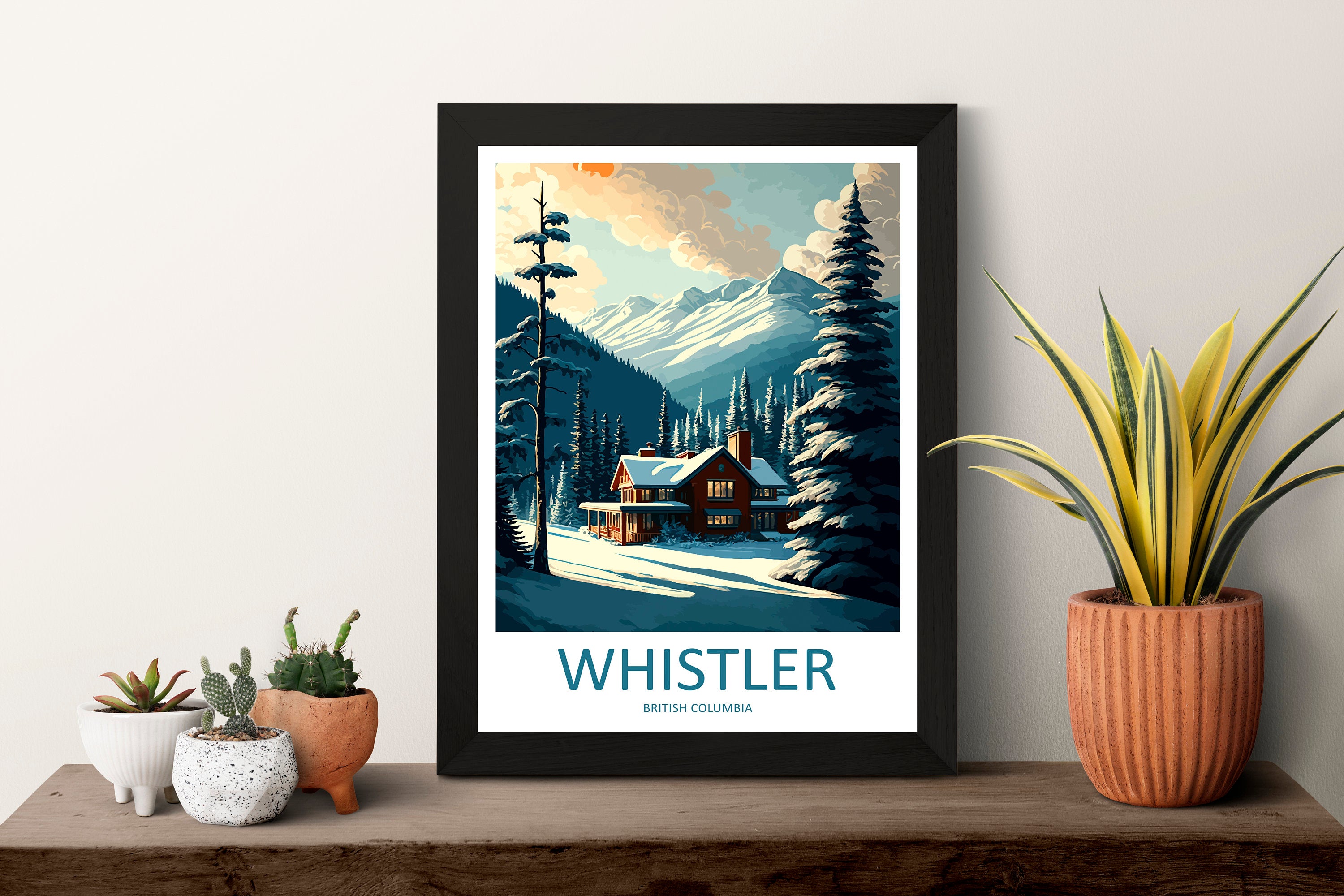 Whistler Travel Print