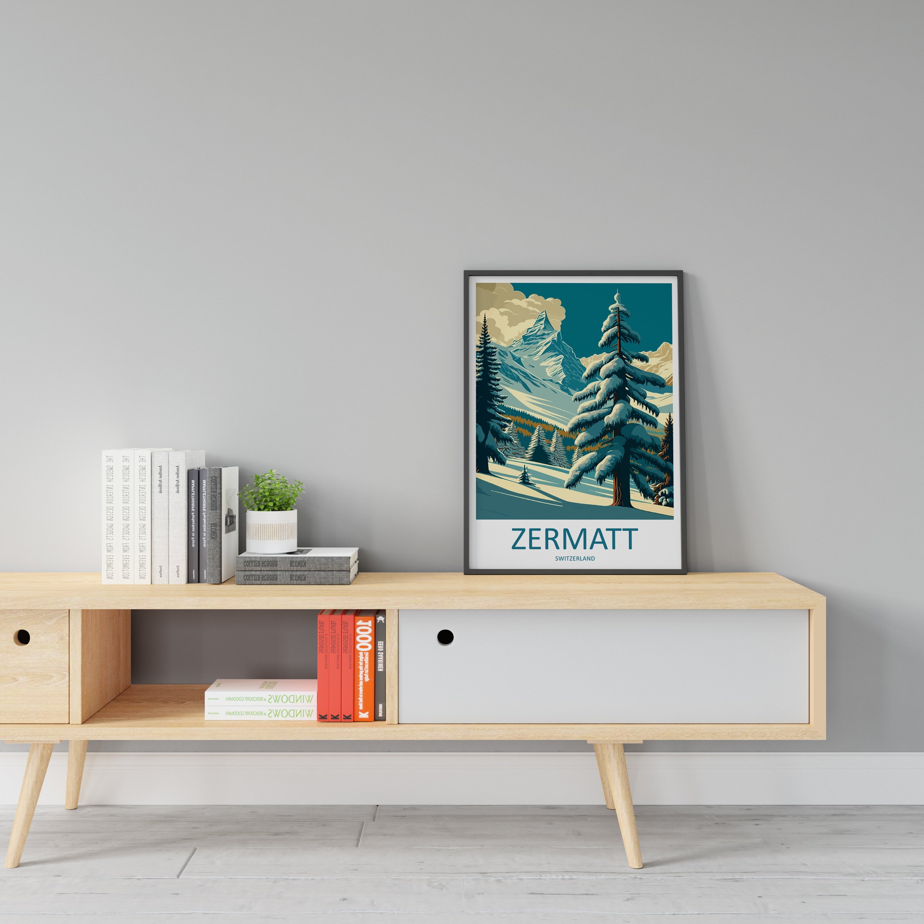 Zermatt Travel Print