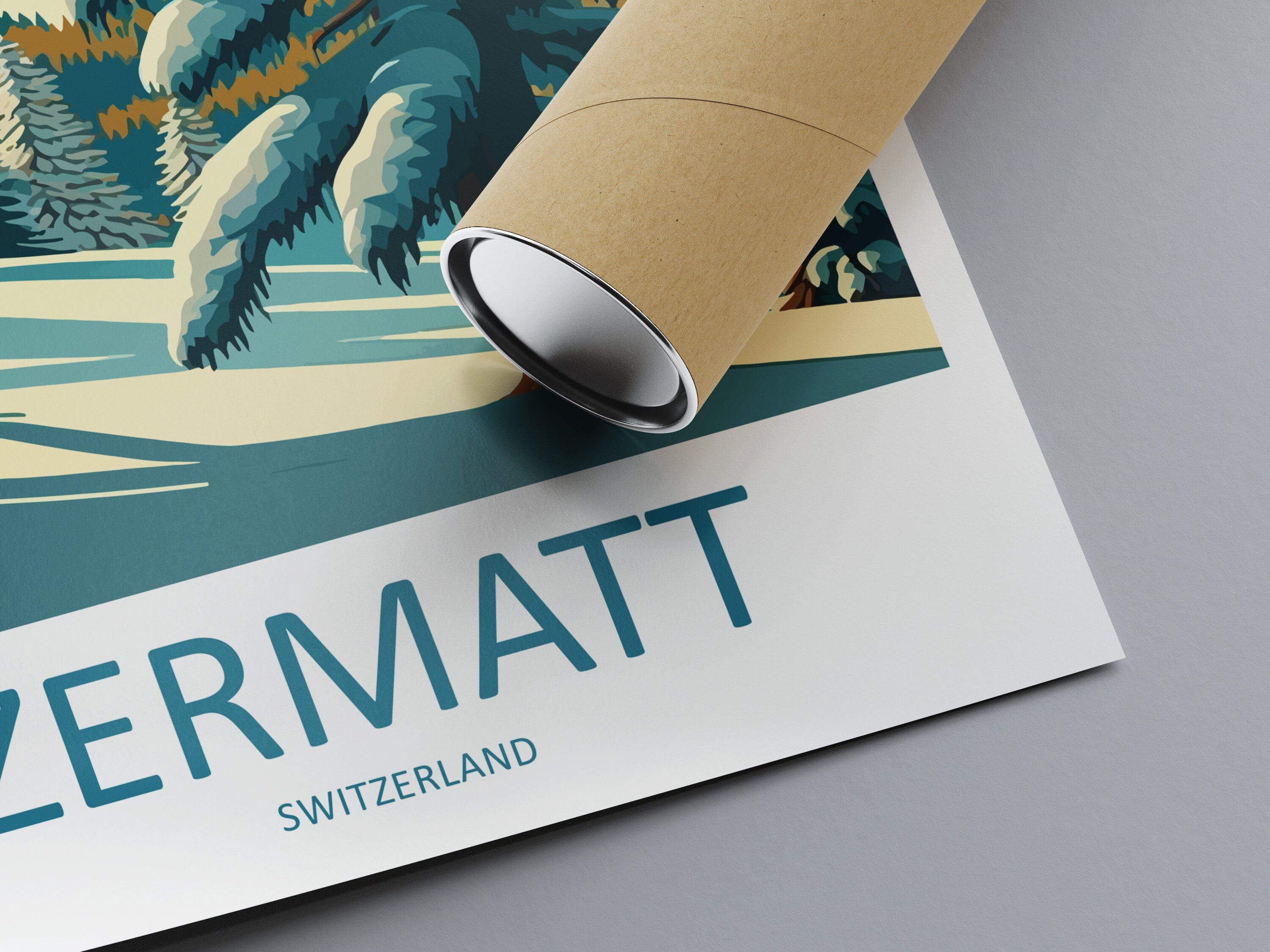 Zermatt Travel Print