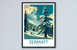 Zermatt Travel Print