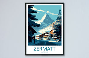 Zermatt Travel Print